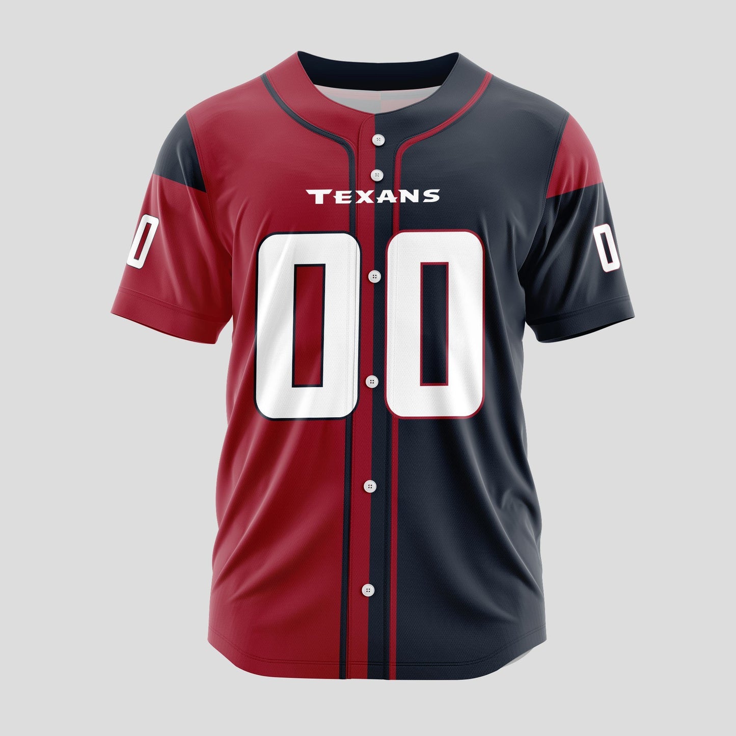 Houston Texans Classic Baseball Jersey Customize Your Name & Number AZEMBJS000026
