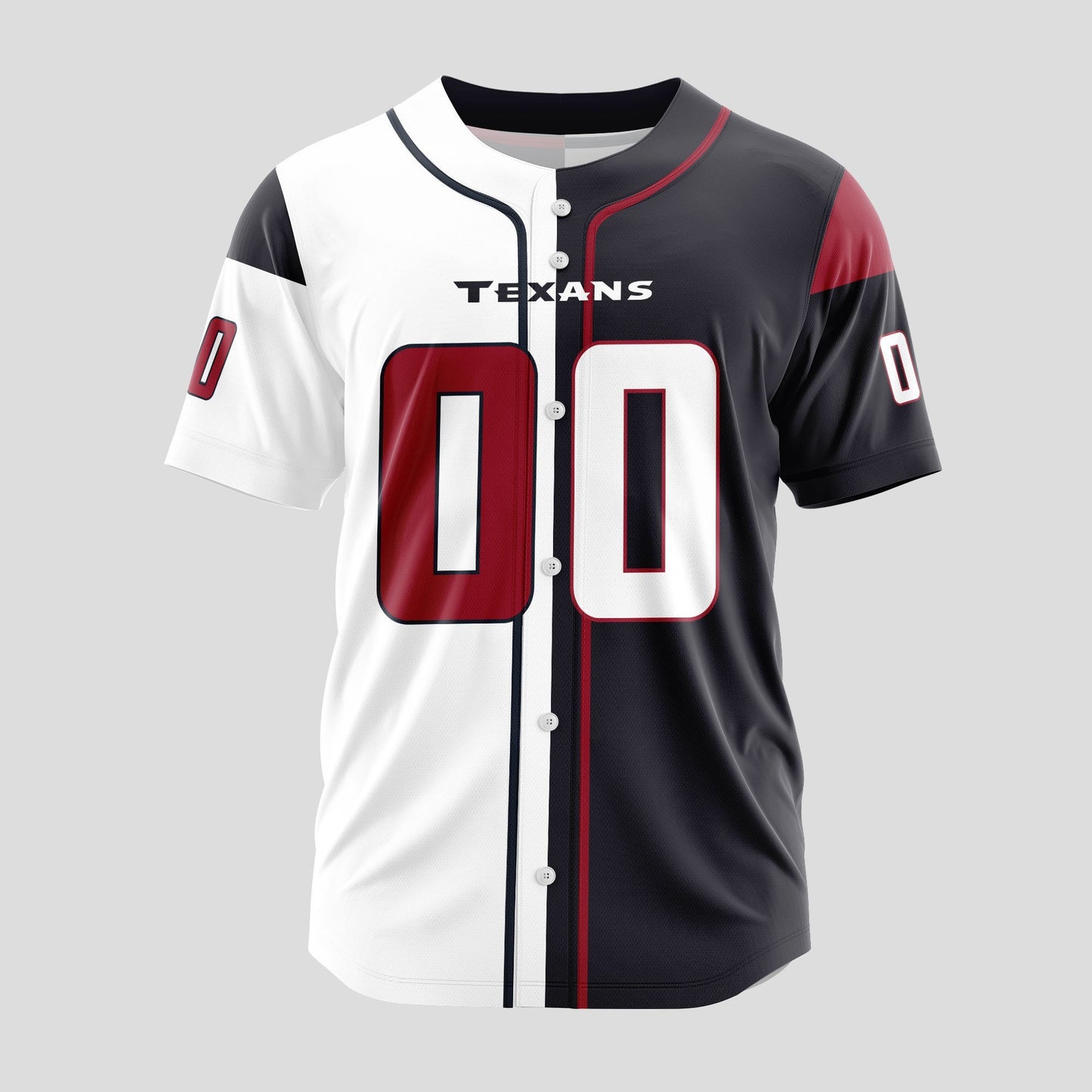 Houston Texans Classic Baseball Jersey Customize Your Name & Number AZEMBJS000025