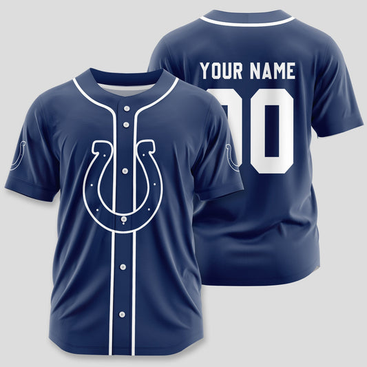 Indianapolis Colts Classic Baseball Jersey Customize Your Name & Number AZEMBJS000027