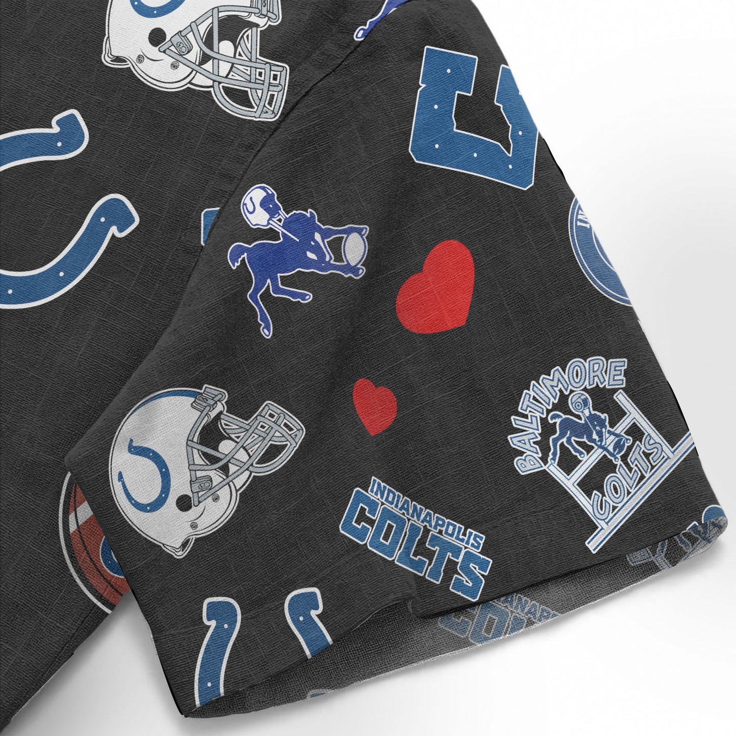 Indianapolis Colts Personalized Hawaiian Shirt 100% Cotton AZBTCHW000011