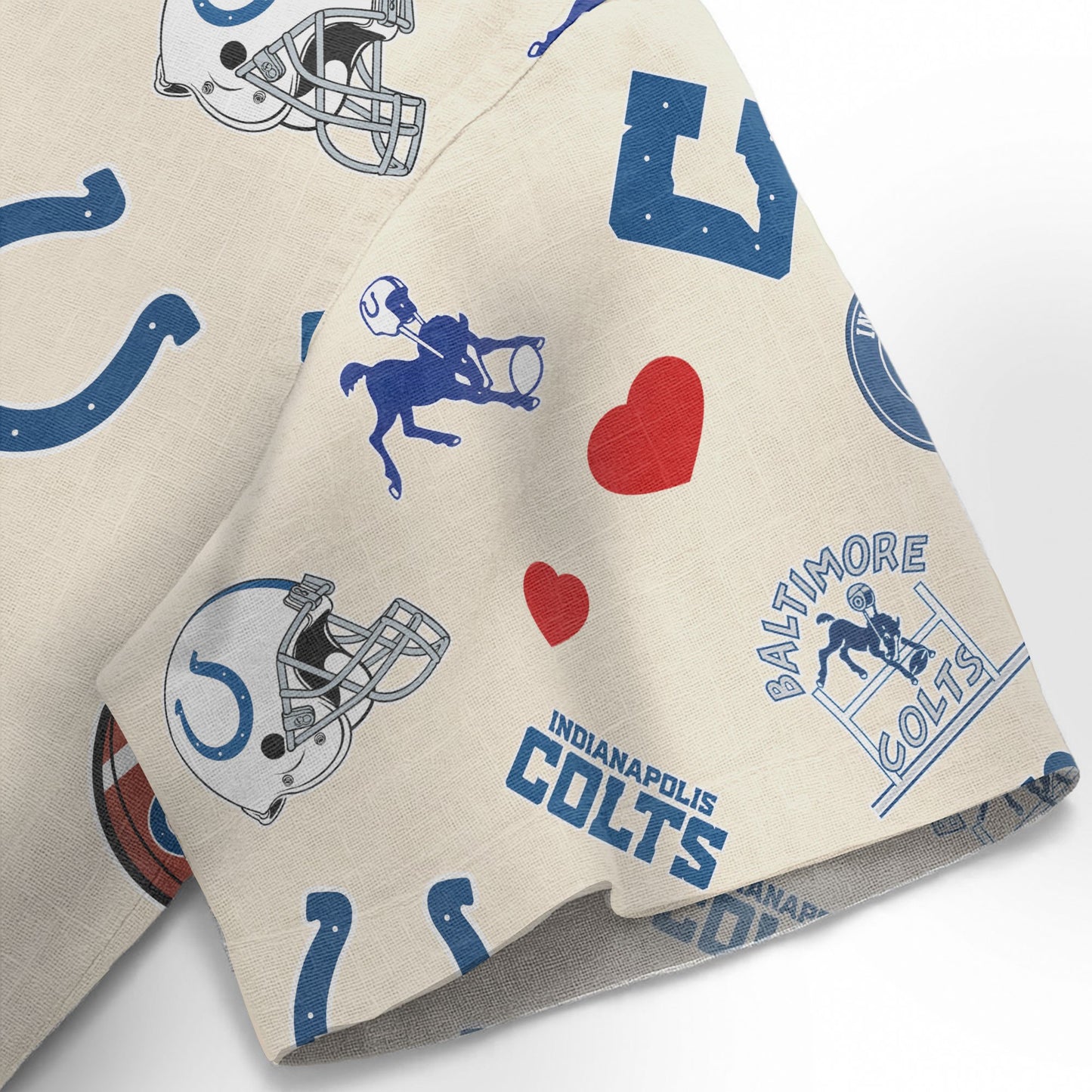 Indianapolis Colts Personalized Hawaiian Shirt 100% Cotton AZBTCHW000011