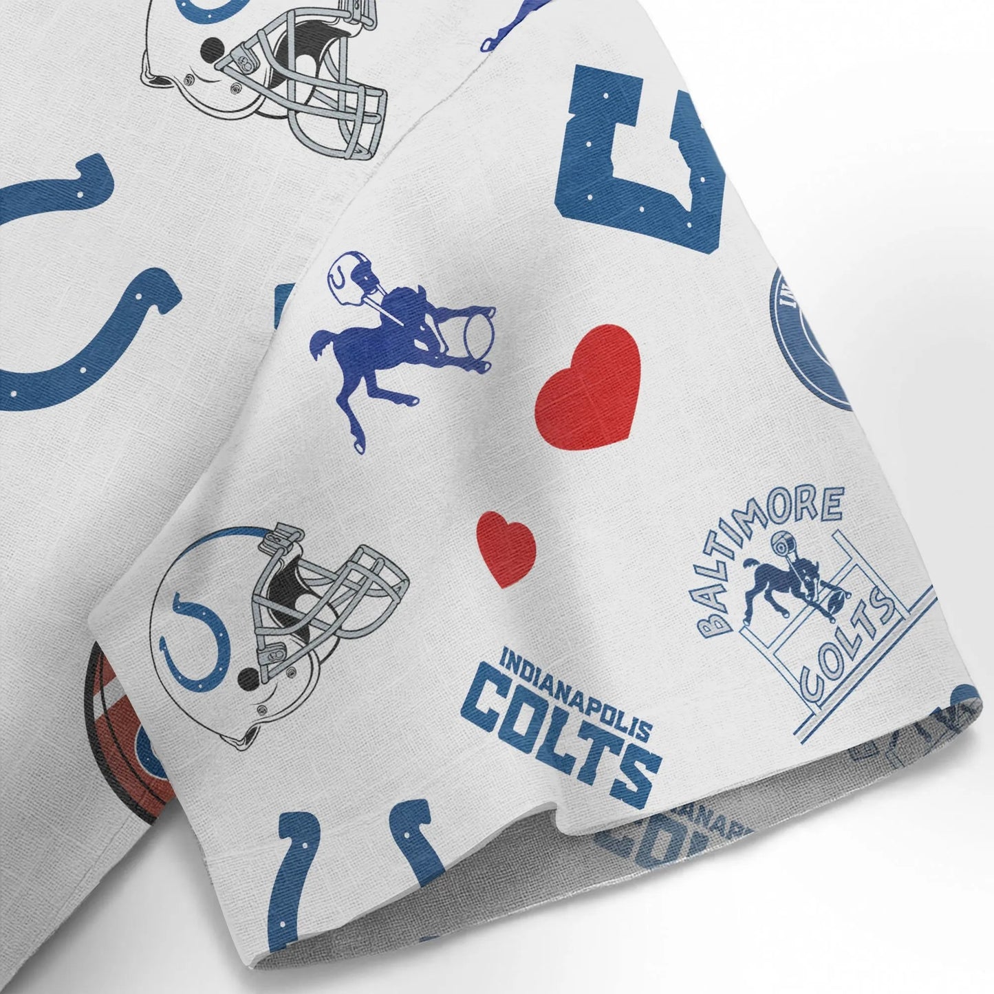 Indianapolis Colts Personalized Hawaiian Shirt 100% Cotton AZBTCHW000011