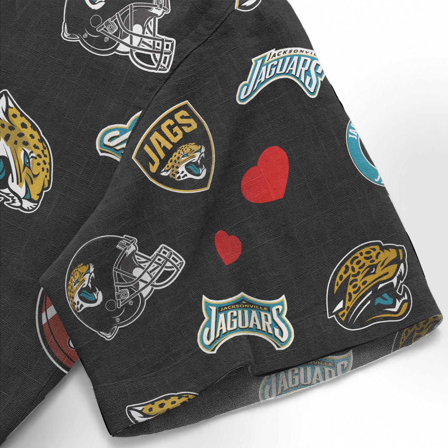 Jacksonville Jaguars Personalized Hawaiian Shirt 100% Cotton AZBTCHW000013