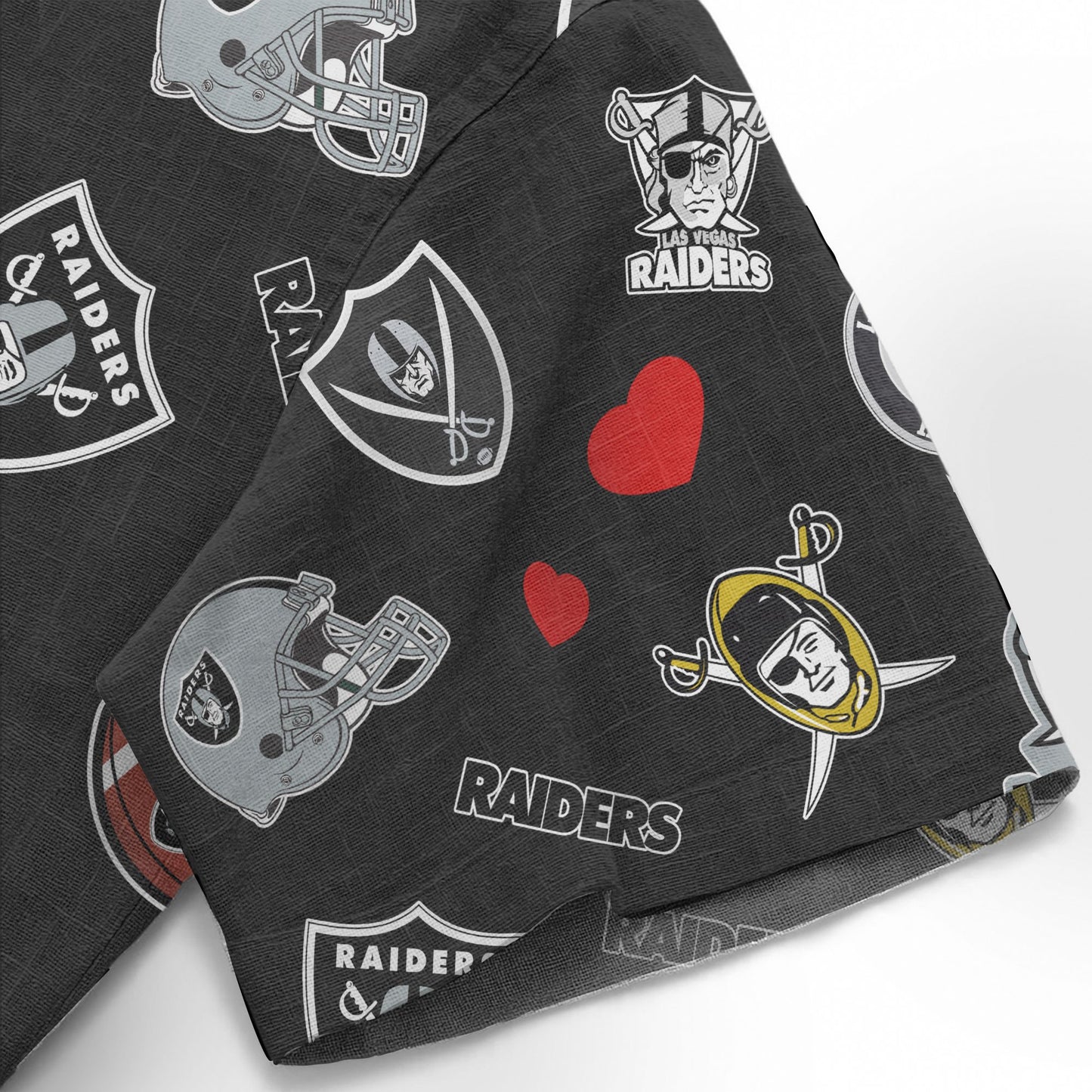 Las Vegas Raiders Personalized Hawaiian Shirt 100% Cotton AZBTCHW000012