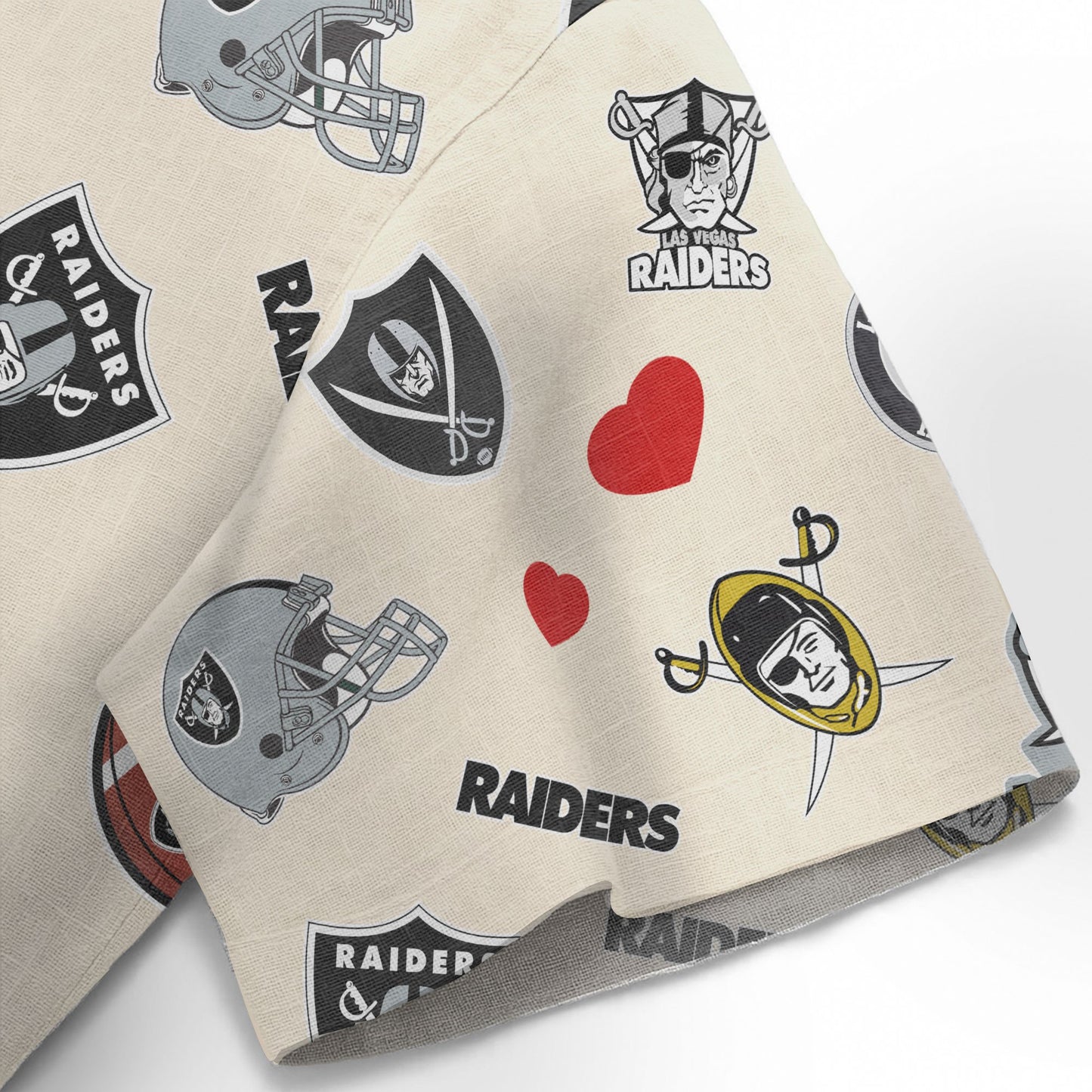 Las Vegas Raiders Personalized Hawaiian Shirt 100% Cotton AZBTCHW000012