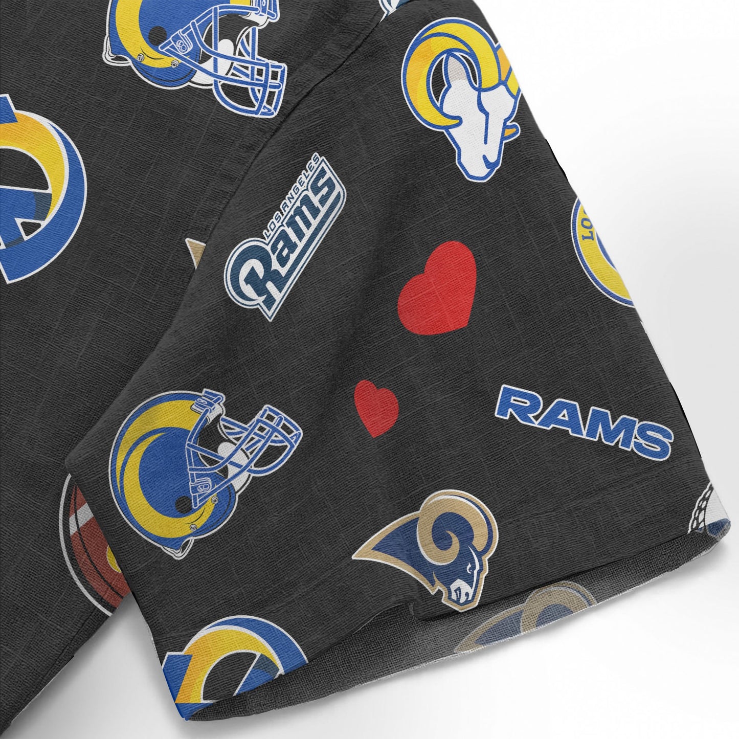 Los Angeles Rams Personalized Hawaiian Shirt 100% Cotton AZBTCHW000014