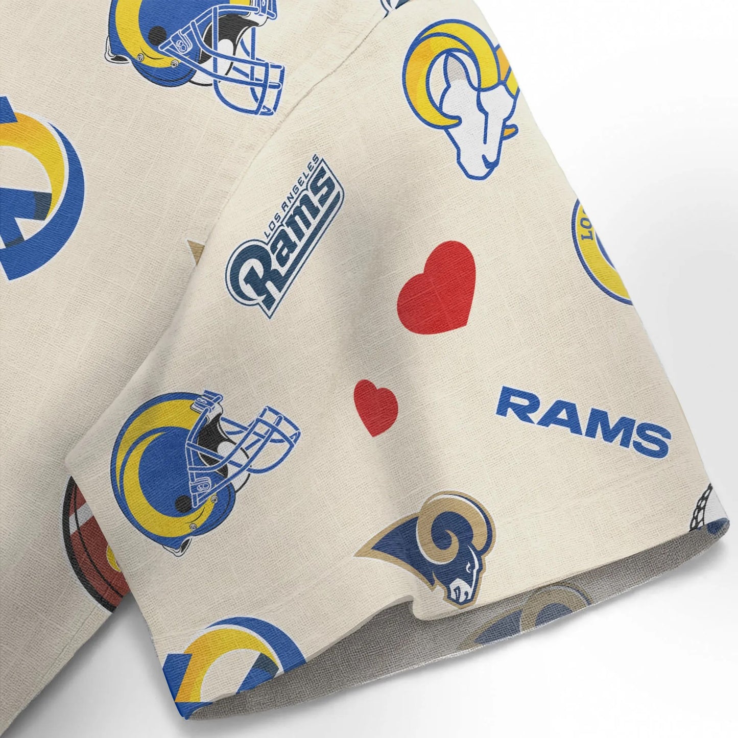 Los Angeles Rams Personalized Hawaiian Shirt 100% Cotton AZBTCHW000014