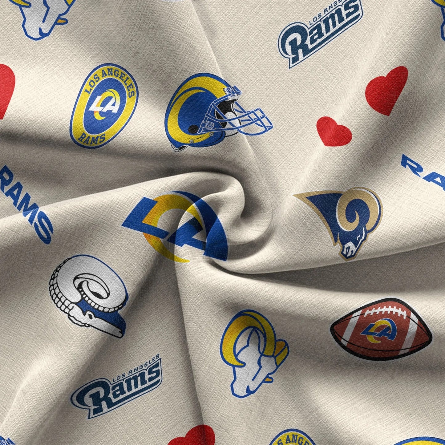 Los Angeles Rams Personalized Hawaiian Shirt 100% Cotton AZBTCHW000014
