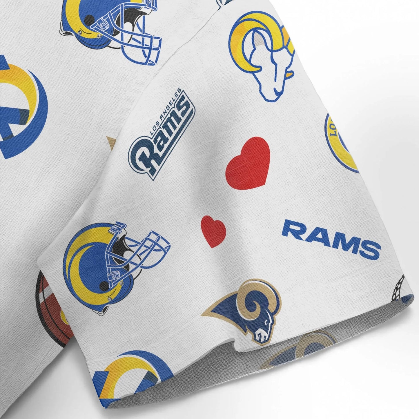 Los Angeles Rams Personalized Hawaiian Shirt 100% Cotton AZBTCHW000014