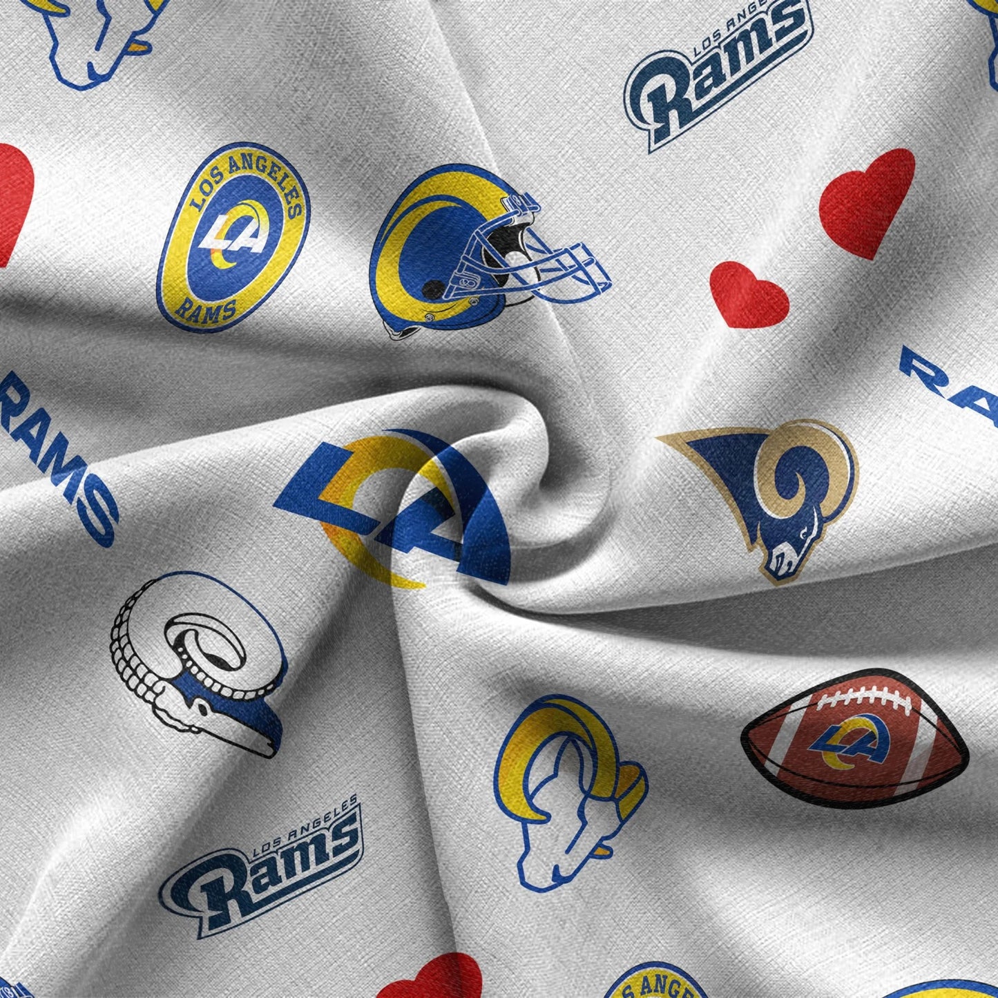 Los Angeles Rams Personalized Hawaiian Shirt 100% Cotton AZBTCHW000014