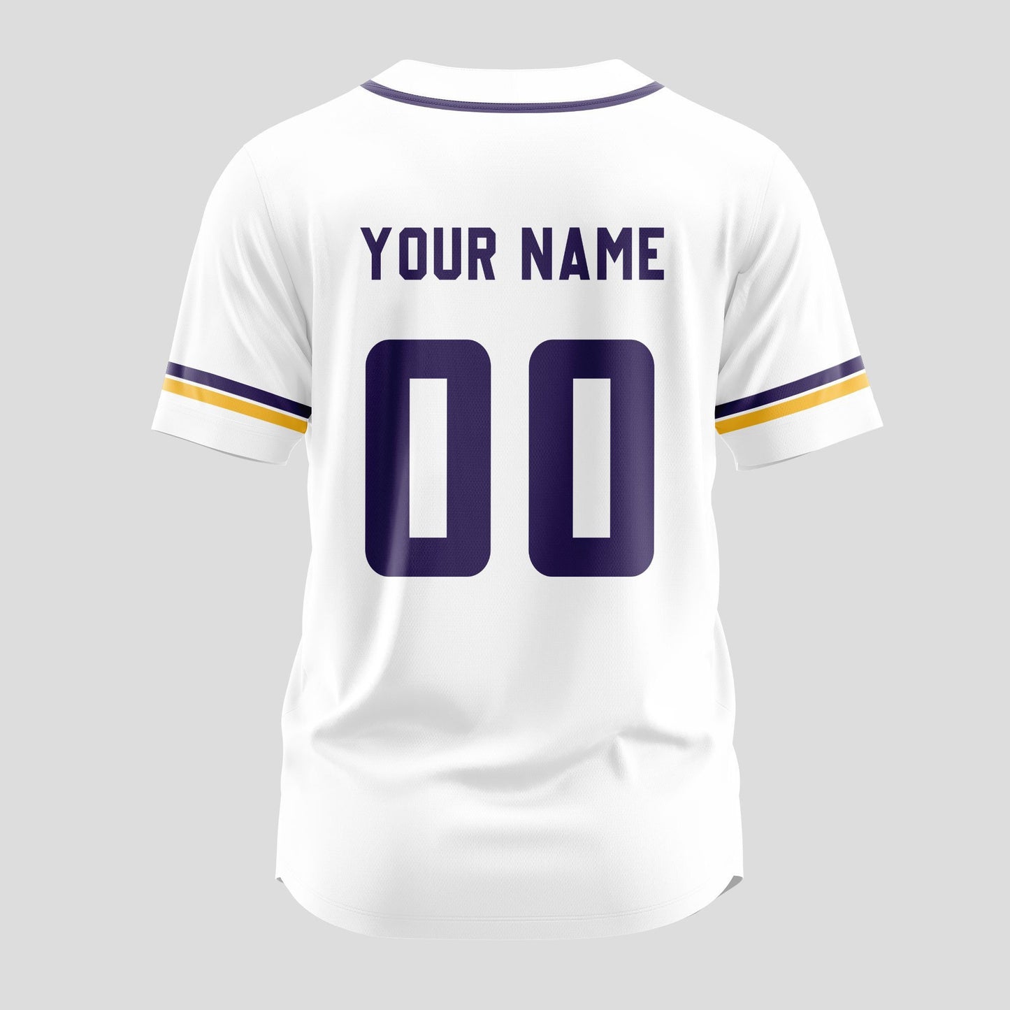 Minnesota Vikings Classic Baseball Jersey Customize Your Name & Number AZEMBJS000037