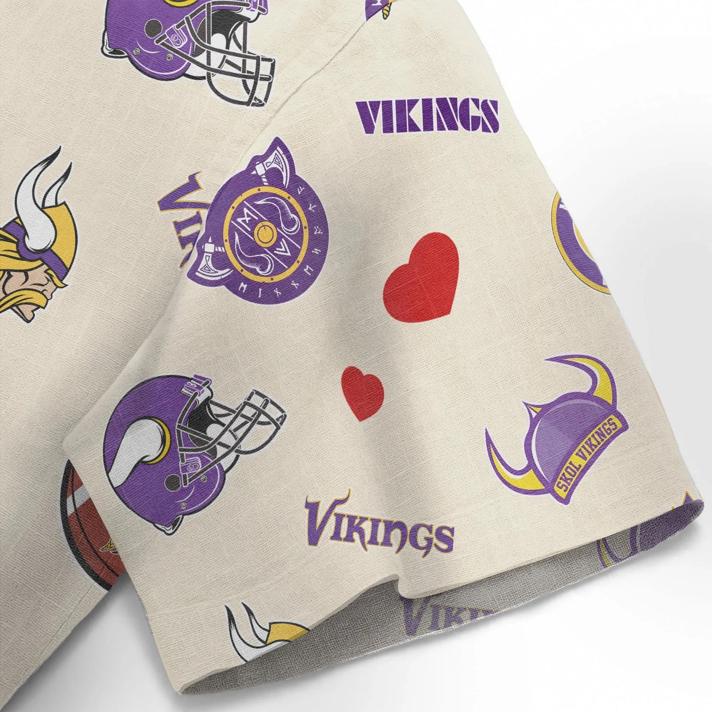 Minnesota Vikings Personalized Hawaiian Shirt 100% Cotton AZBTCHW000015