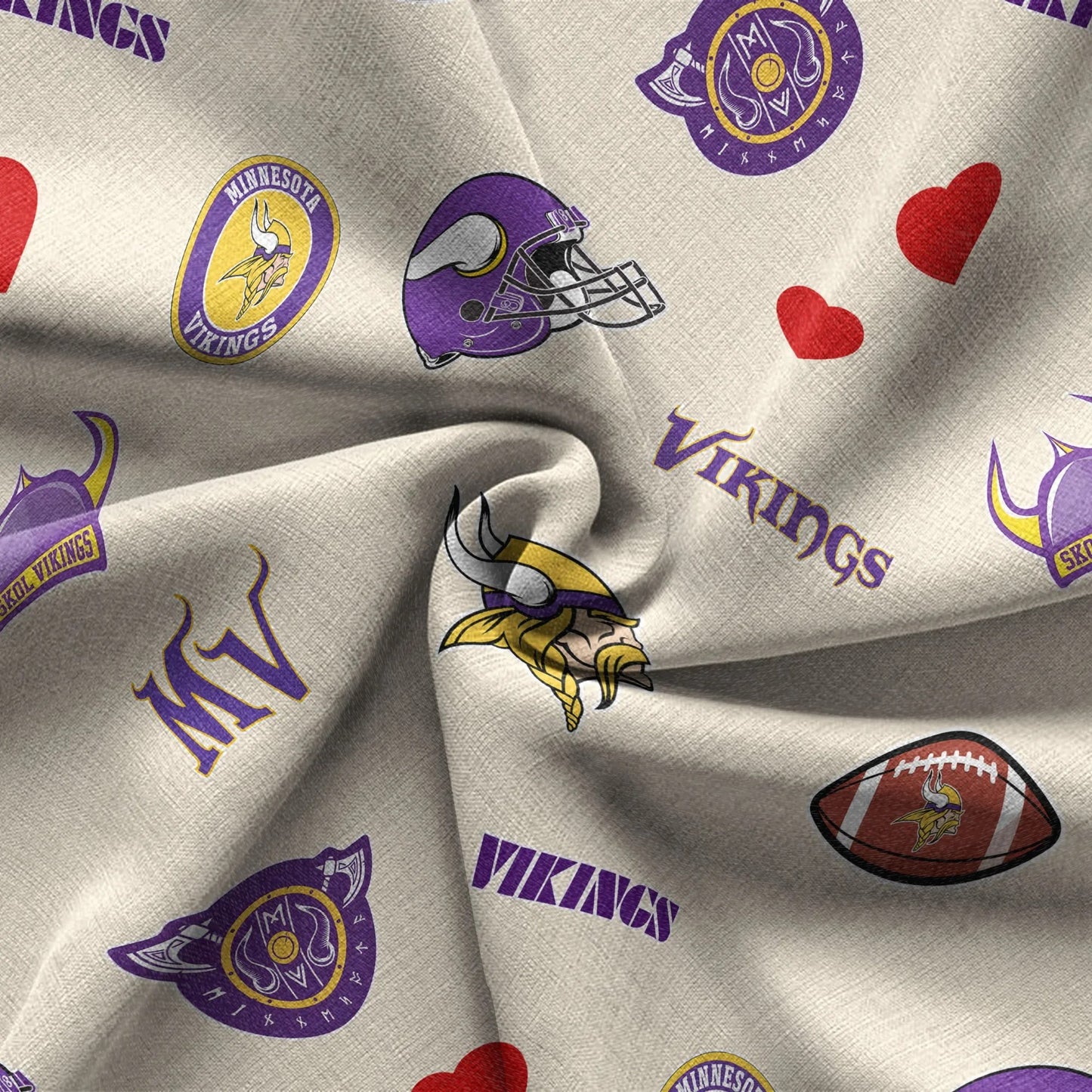 Minnesota Vikings Personalized Hawaiian Shirt 100% Cotton AZBTCHW000015
