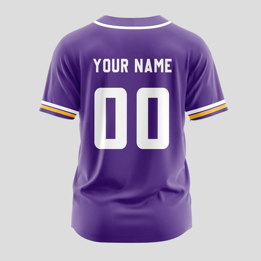 Minnesota Vikings Classic Baseball Jersey Customize Your Name & Number AZEMBJS000038