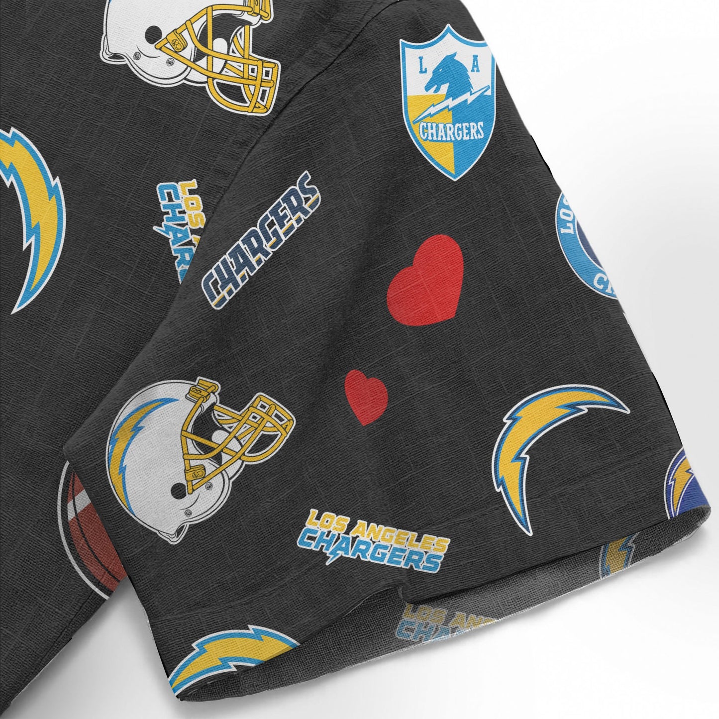 Los Angeles Chargers Personalized Hawaiian Shirt 100% Cotton AZBTCHW000016