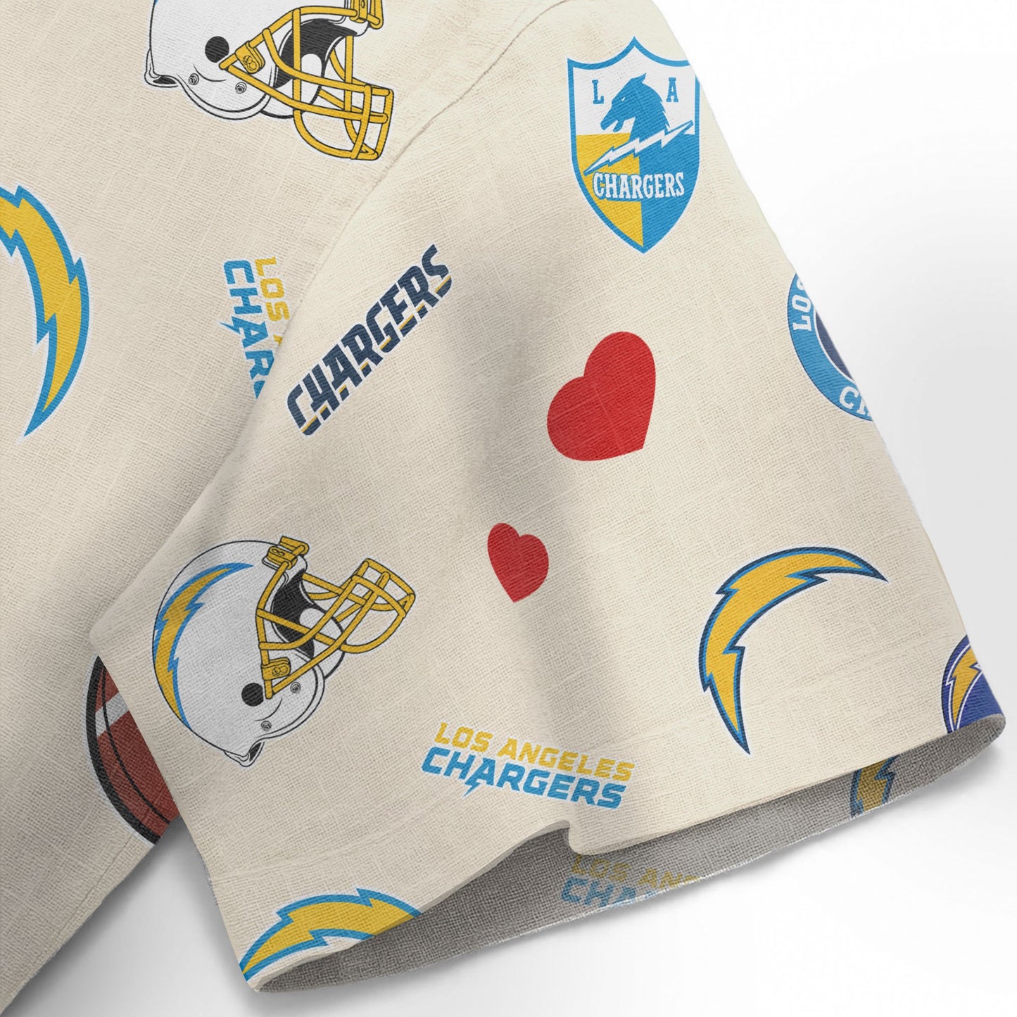 Los Angeles Chargers Personalized Hawaiian Shirt 100% Cotton AZBTCHW000016