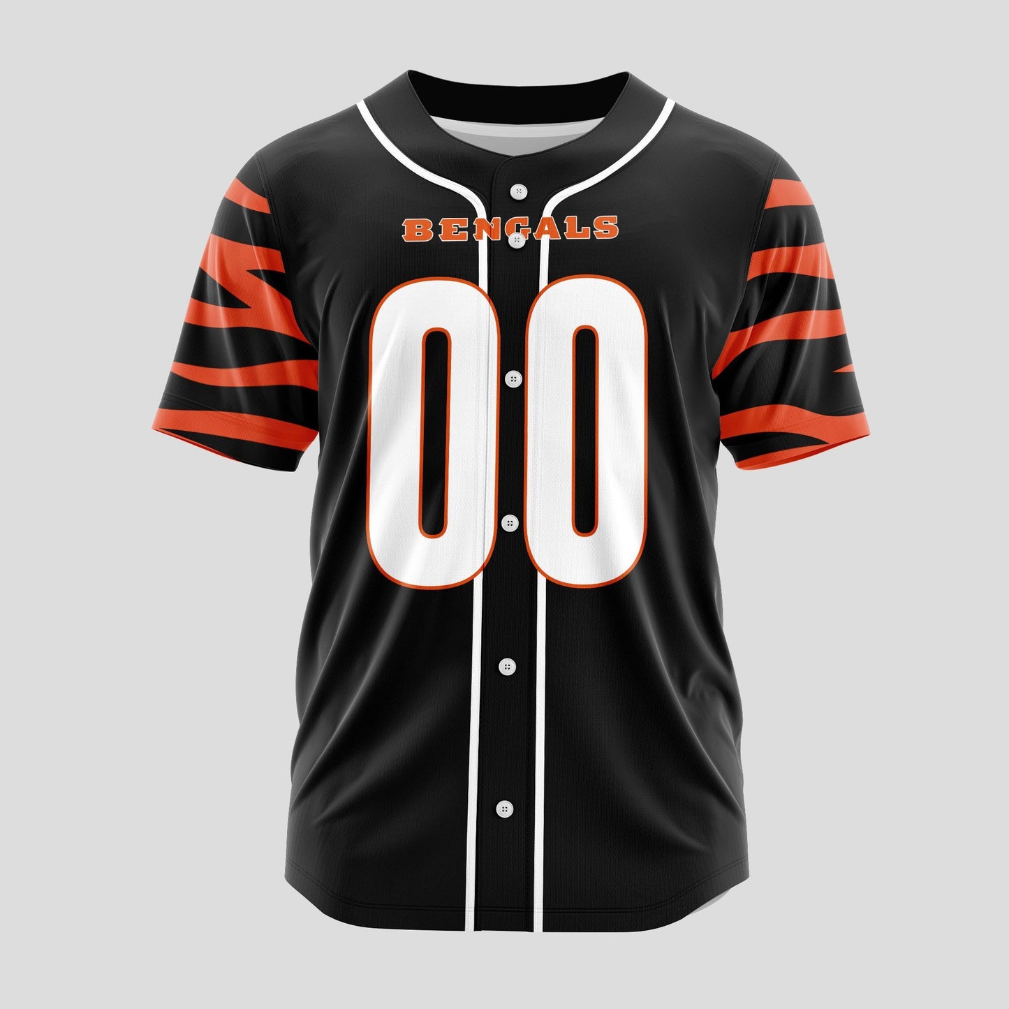 Cincinnati Bengals Classic Baseball Jersey Customize Your Name & Number AZEMBJS000045