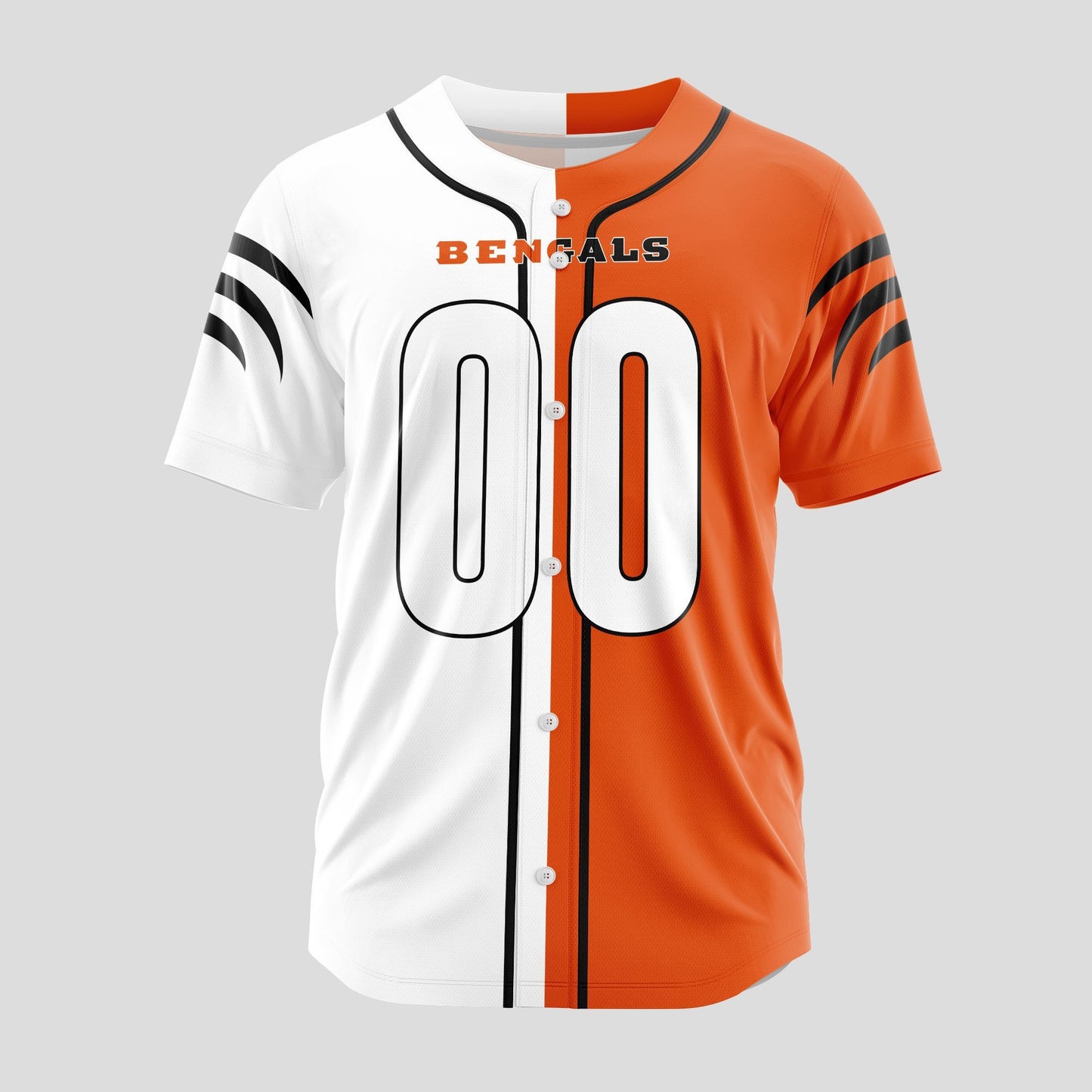Cincinnati Bengals Classic Baseball Jersey Customize Your Name & Number AZEMBJS000047