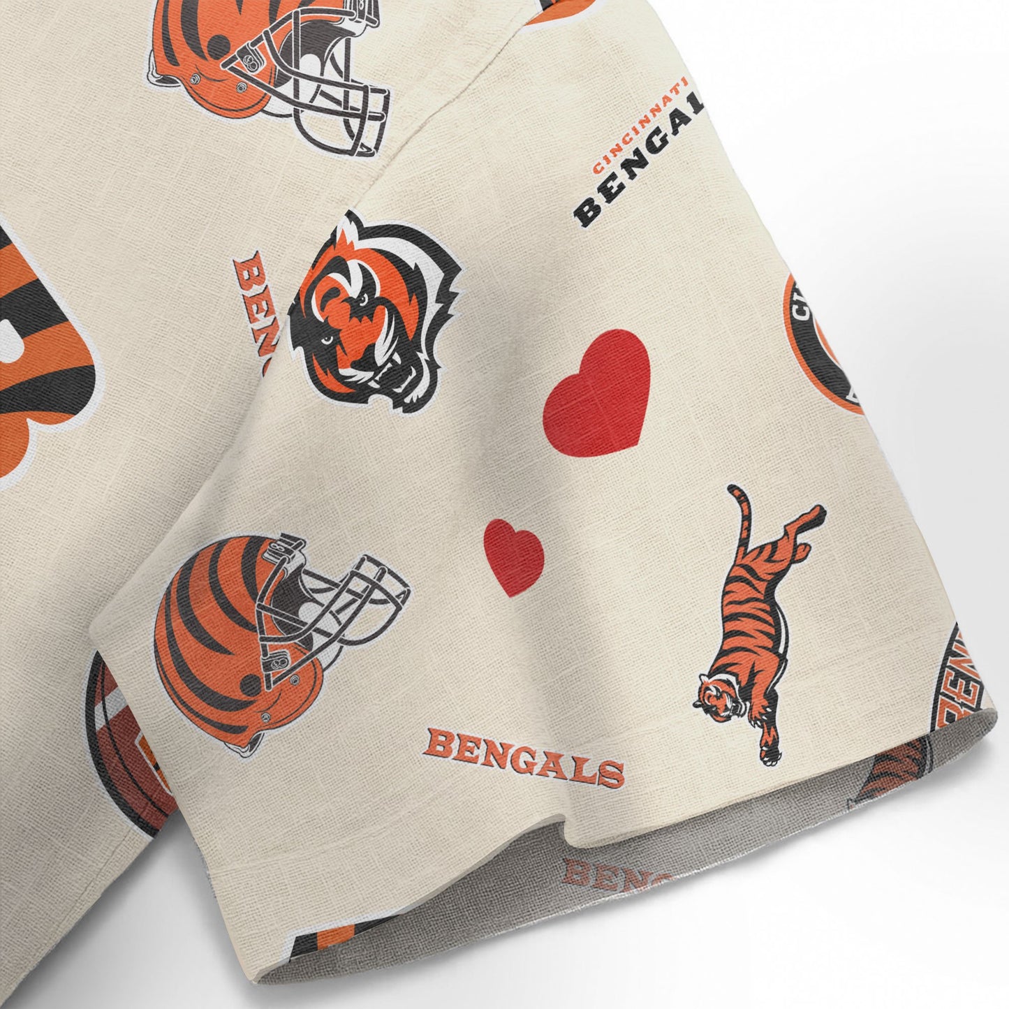 Cincinnati Bengals Personalized Hawaiian Shirt 100% Cotton AZBTCHW000018