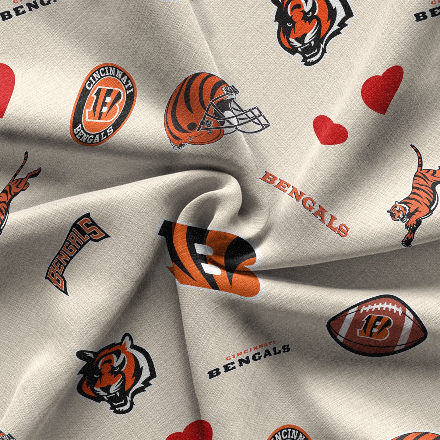 Cincinnati Bengals Personalized Hawaiian Shirt 100% Cotton AZBTCHW000018