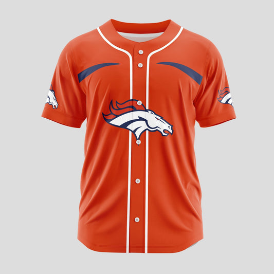 Denver Broncos Classic Baseball Jersey Customize Your Name & Number AZEMBJS000042