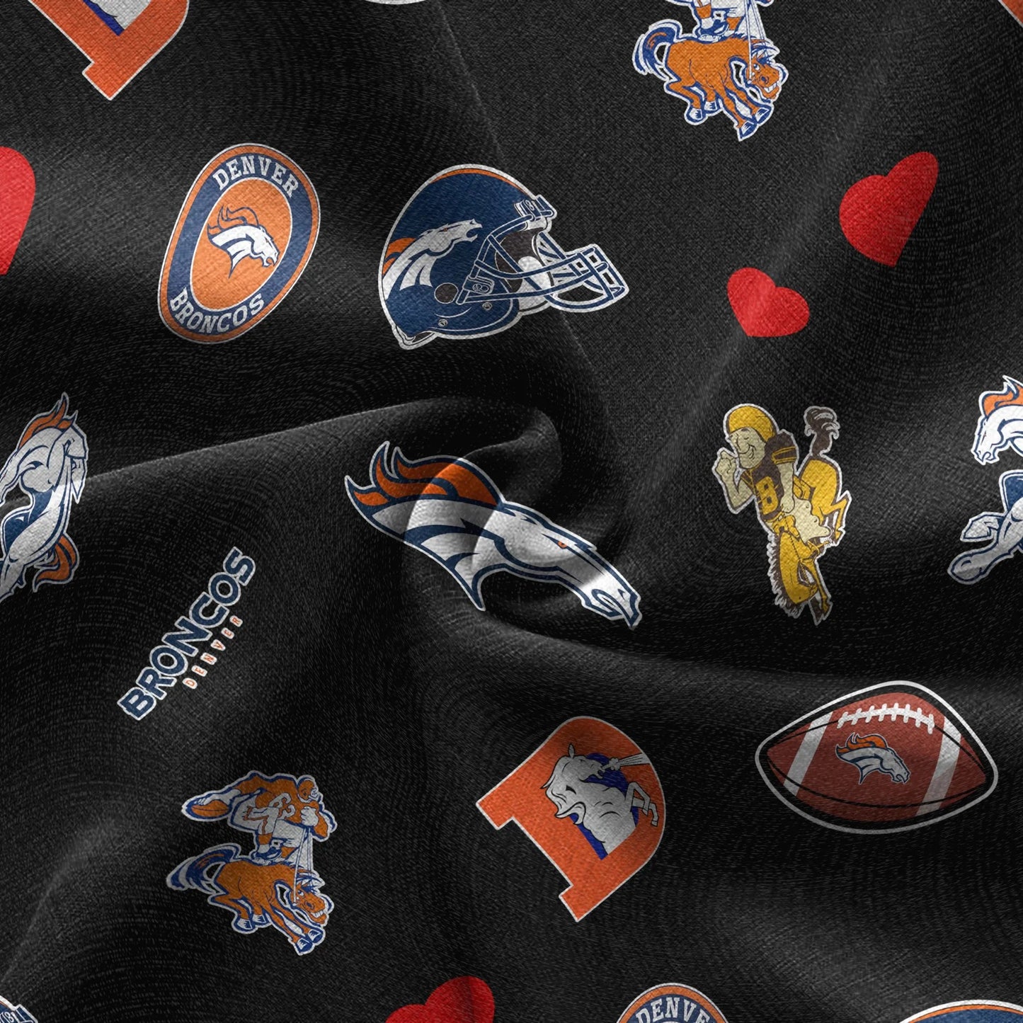 Denver Broncos Personalized Hawaiian Shirt 100% Cotton AZBTCHW000017