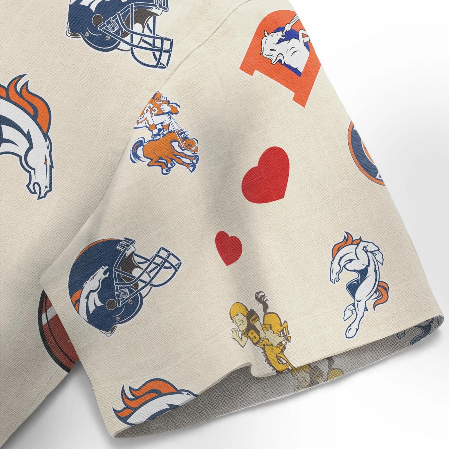 Denver Broncos Personalized Hawaiian Shirt 100% Cotton AZBTCHW000017
