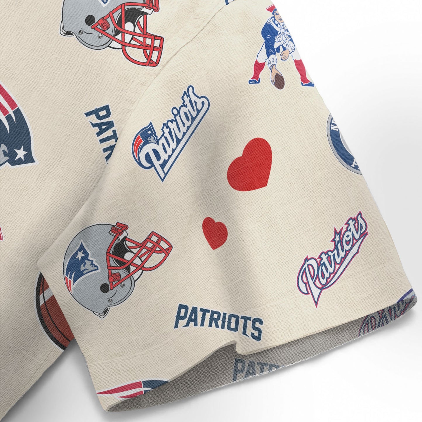 New England Patriots Personalized Hawaiian Shirt 100% Cotton AZBTCHW000019