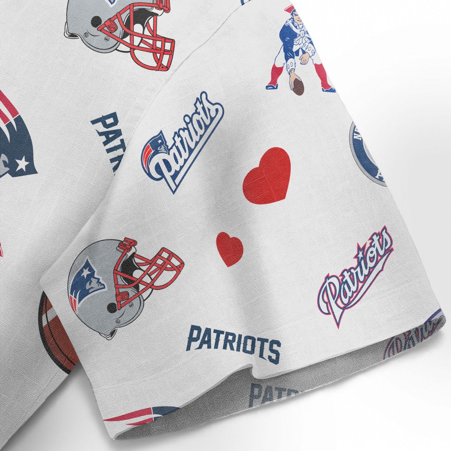 New England Patriots Personalized Hawaiian Shirt 100% Cotton AZBTCHW000019