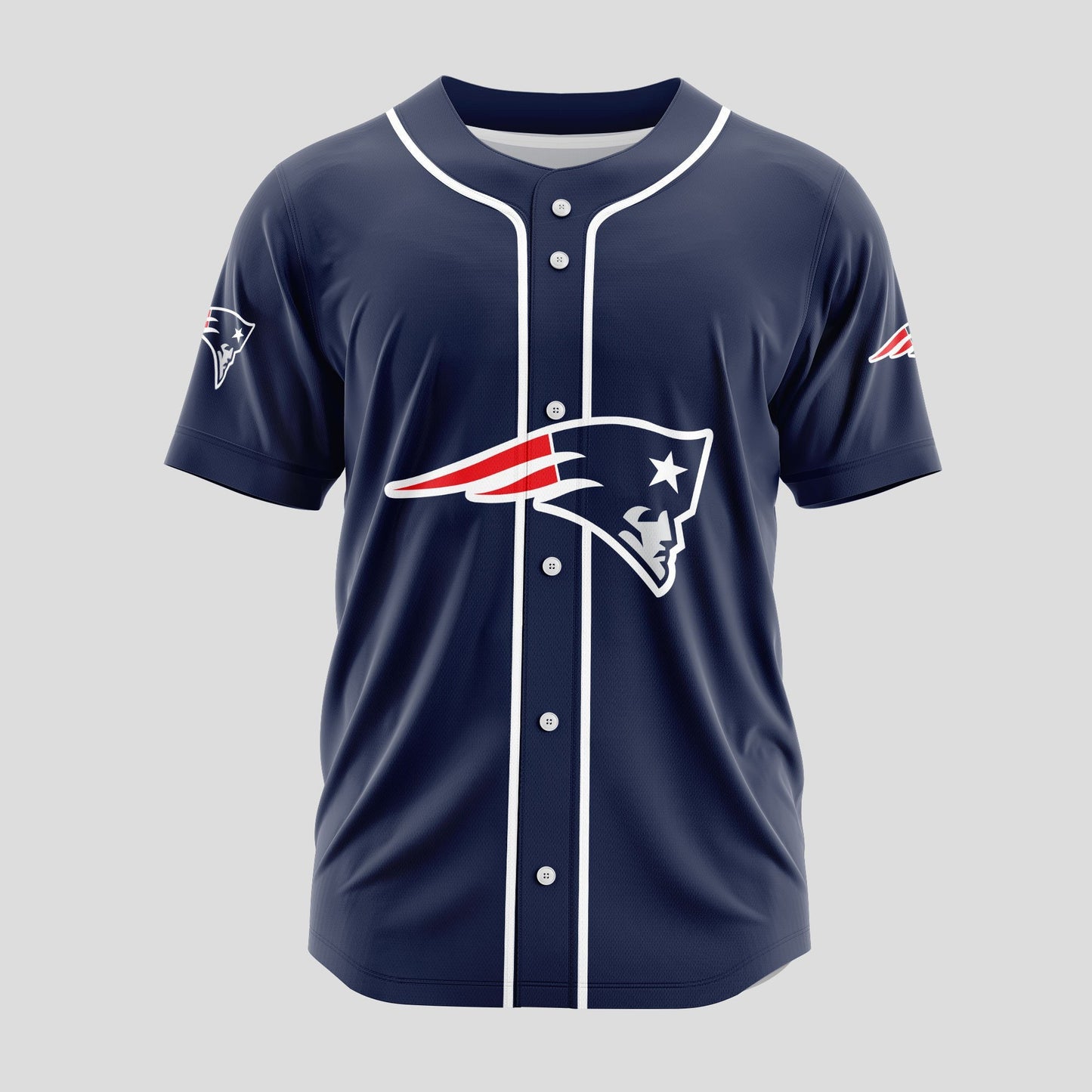 New England Patriots Classic Baseball Jersey Customize Your Name & Number AZEMBJS000052