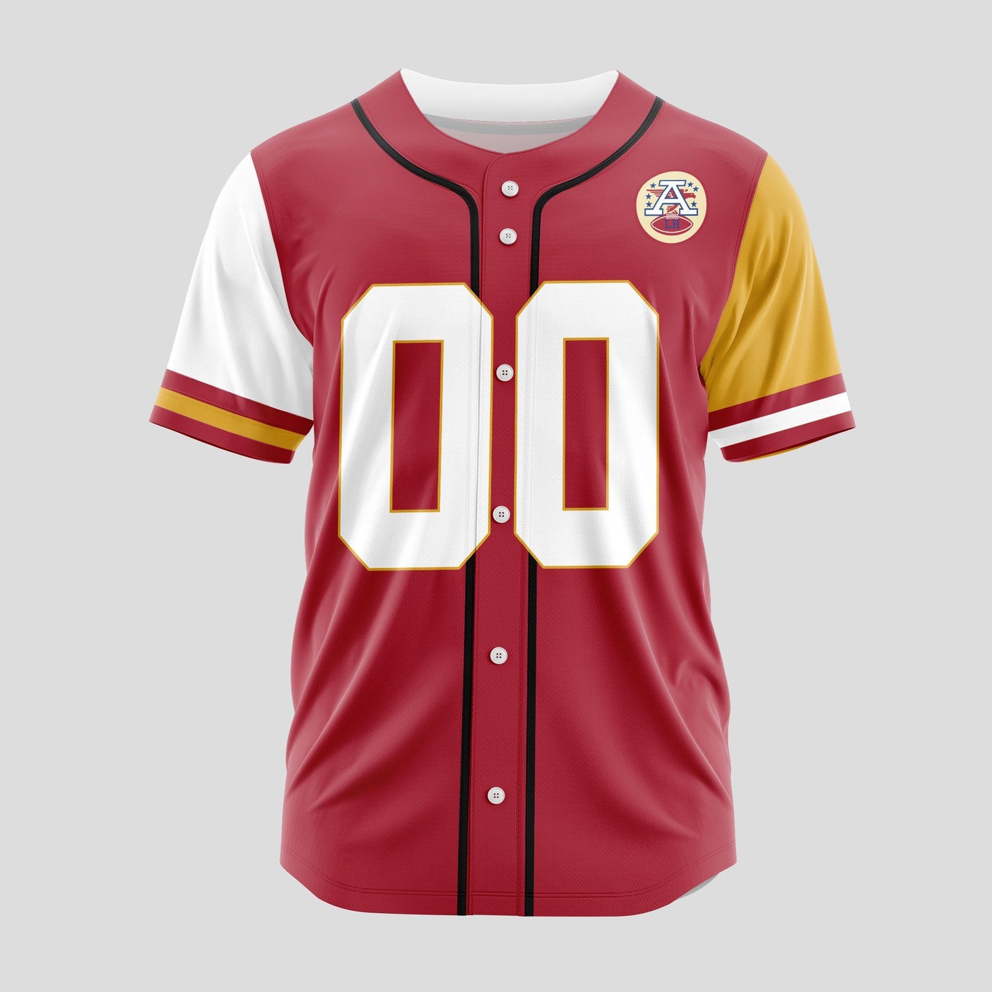 Kansas City Chiefs Classic Baseball Jersey Customize Your Name & Number AZEMBJS000053