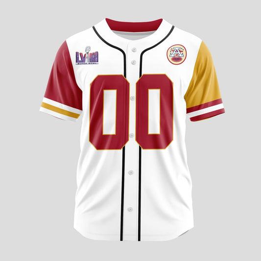Kansas City Chiefs Classic Baseball Jersey Customize Your Name & Number AZEMBJS000059
