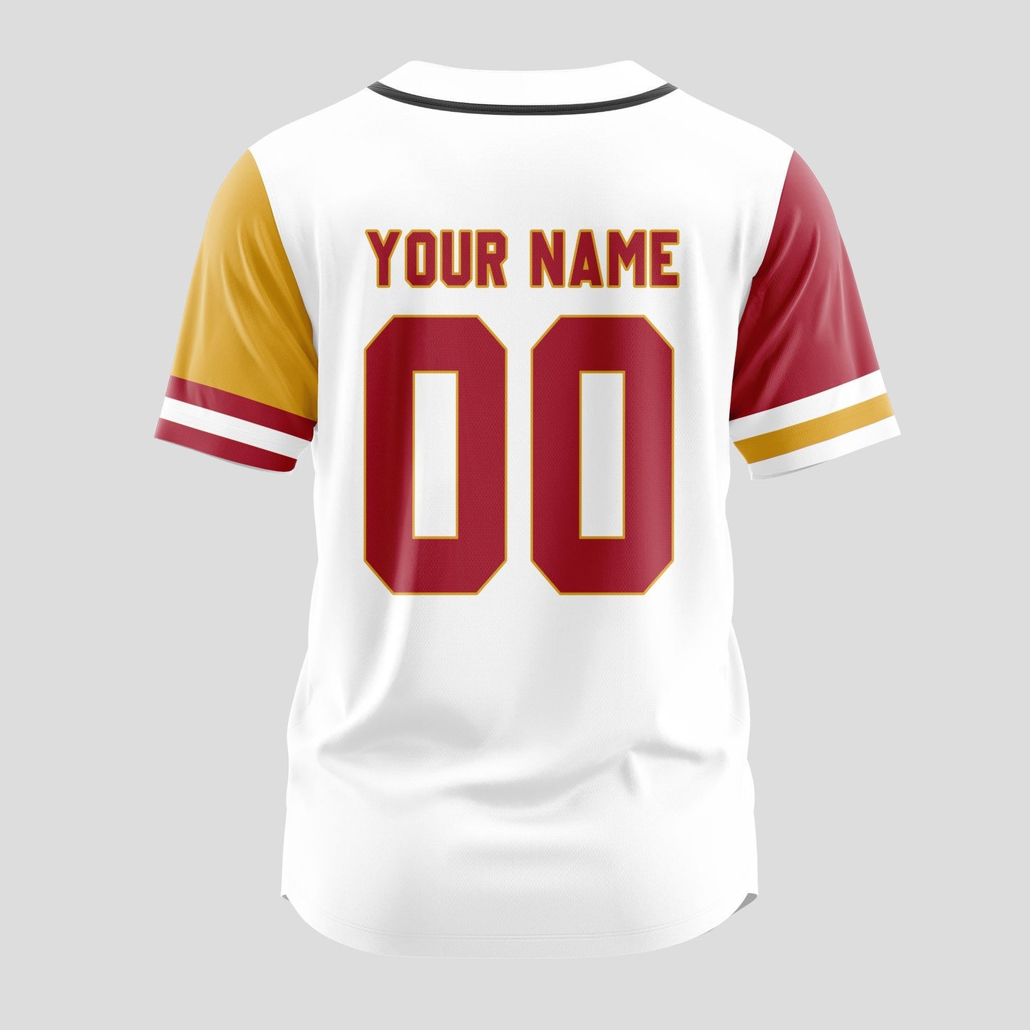 Kansas City Chiefs Classic Baseball Jersey Customize Your Name & Number AZEMBJS000059