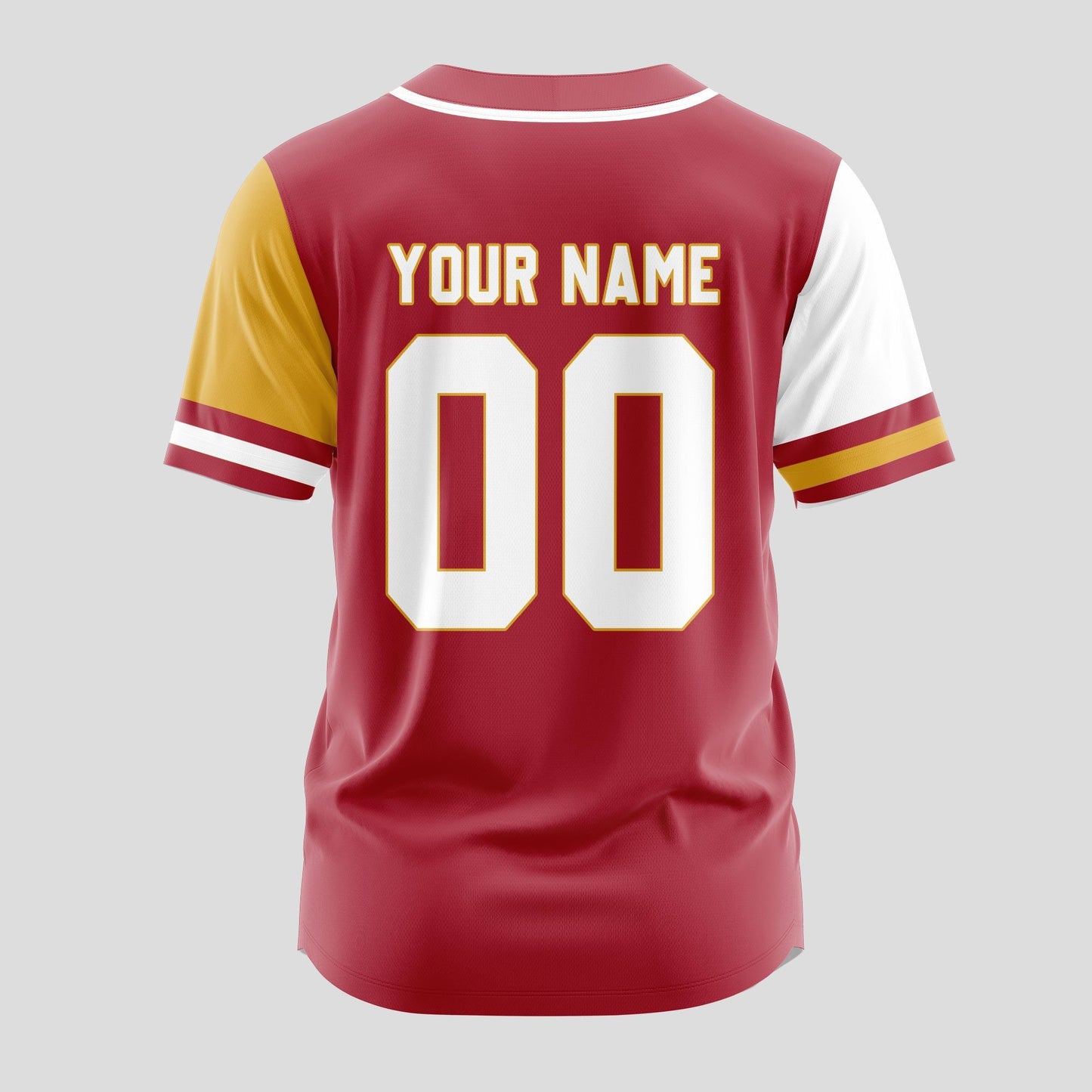 Kansas City Chiefs Classic Baseball Jersey Customize Your Name & Number AZEMBJS000055