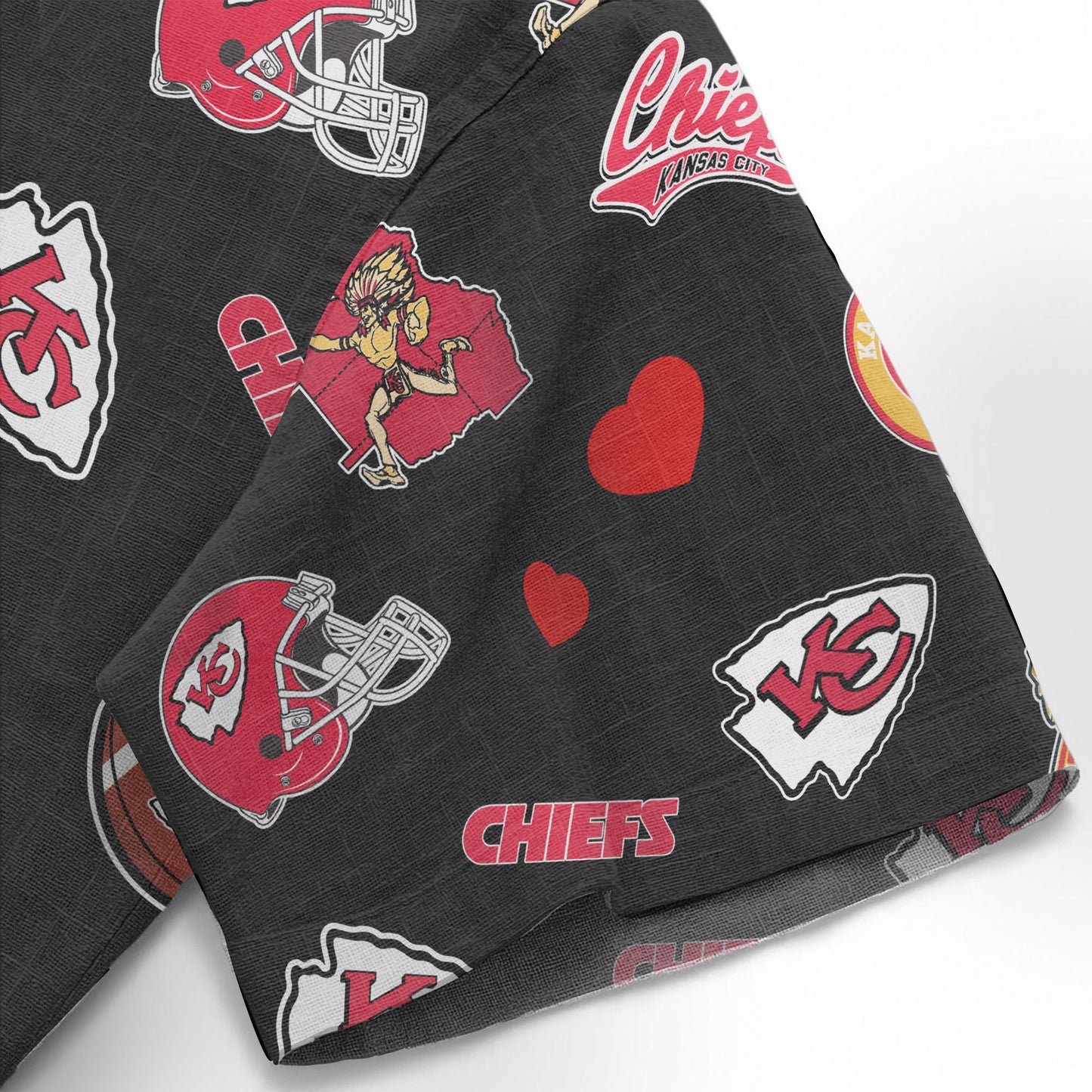 Kansas City Chiefs Personalized Hawaiian Shirt 100% Cotton AZBTCHW000020