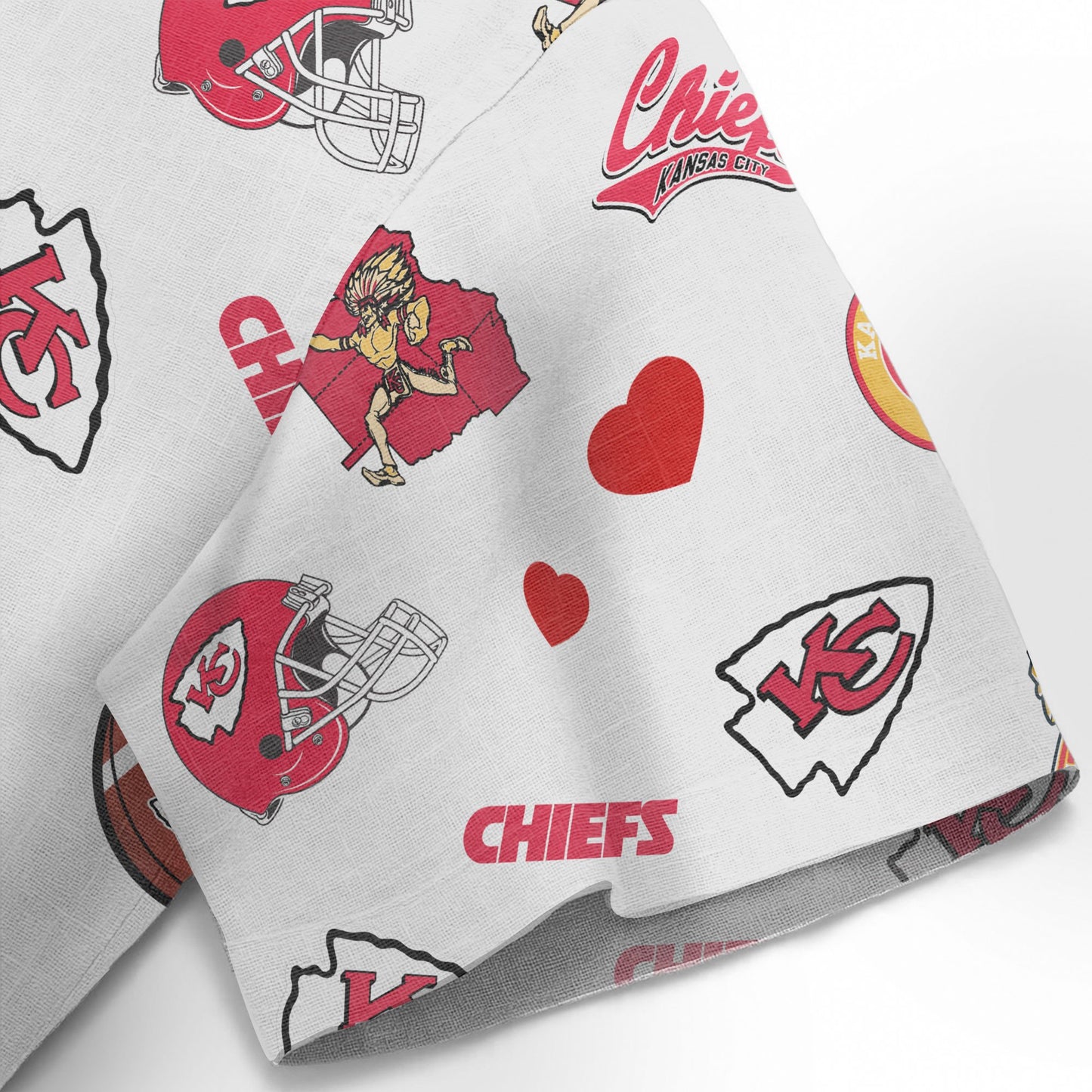 Kansas City Chiefs Personalized Hawaiian Shirt 100% Cotton AZBTCHW000020
