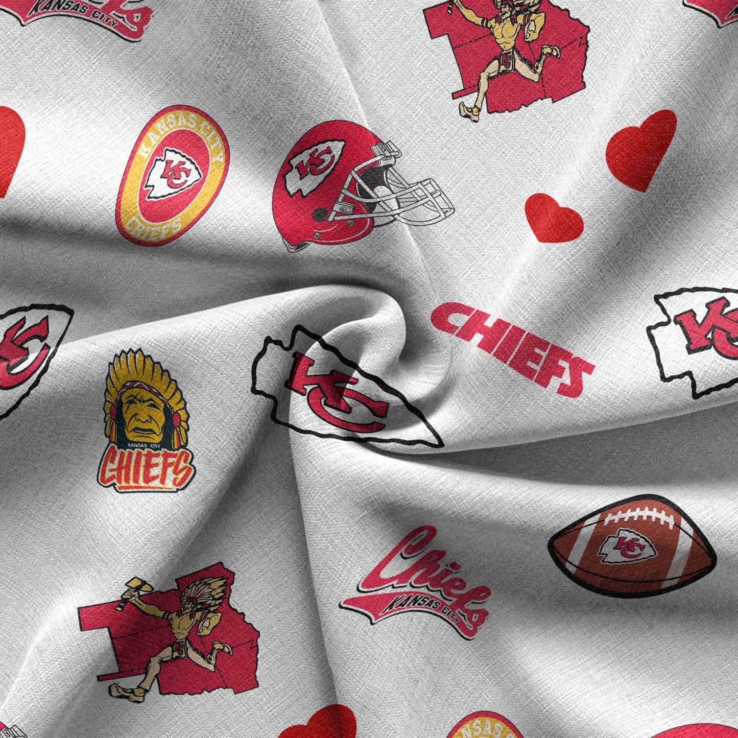 Kansas City Chiefs Personalized Hawaiian Shirt 100% Cotton AZBTCHW000020