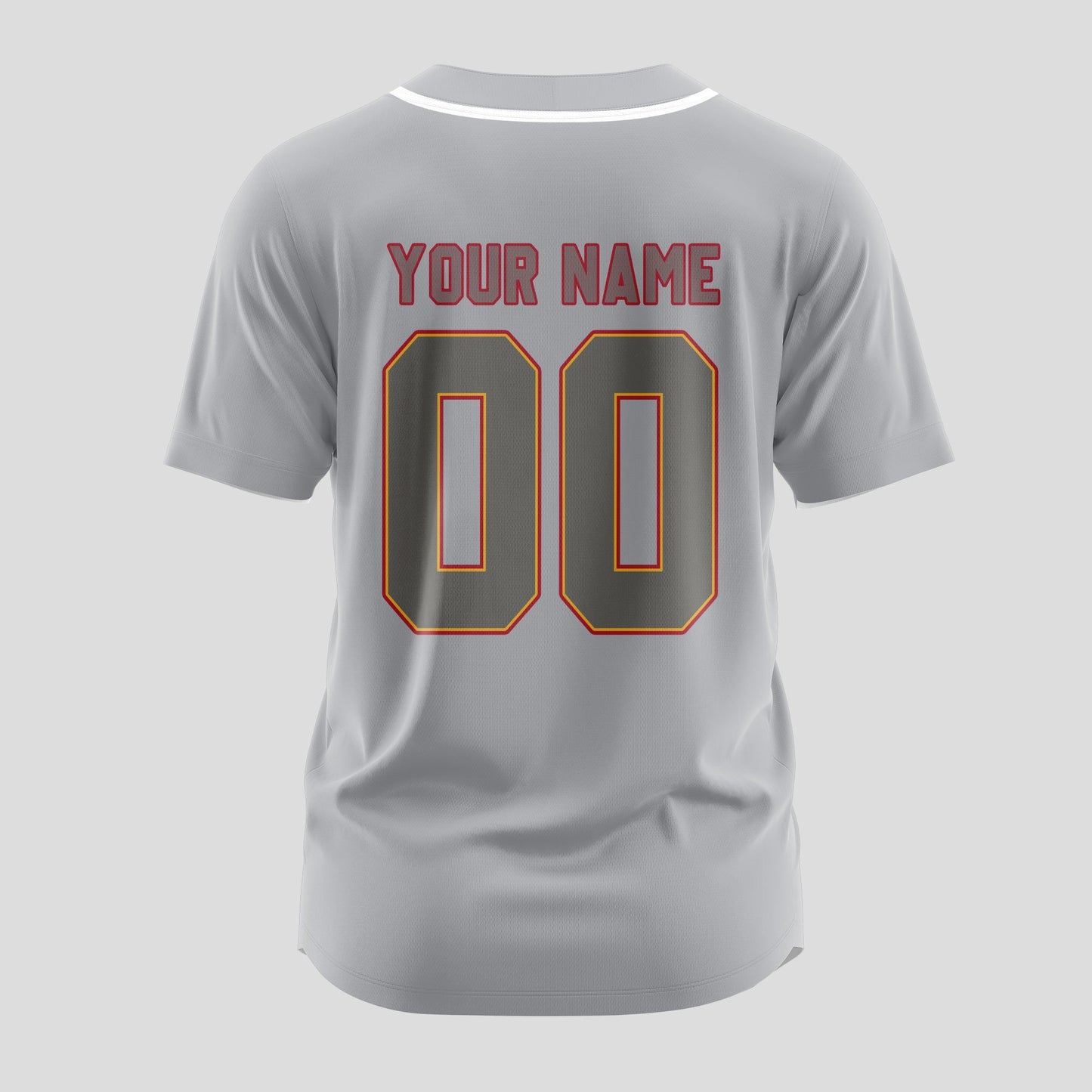 Kansas City Chiefs Classic Baseball Jersey Customize Your Name & Number AZEMBJS000054