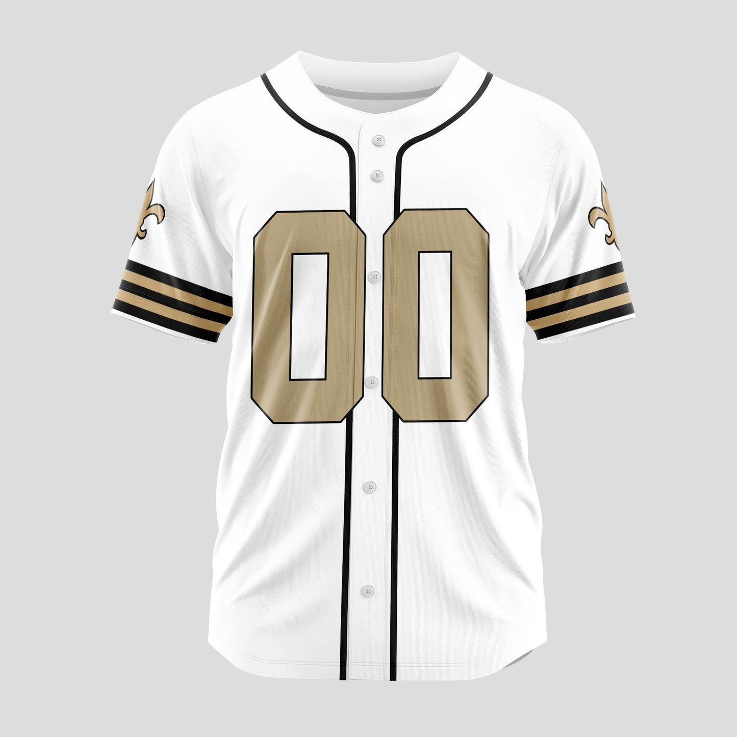 New Orleans Saints Classic Baseball Jersey Customize Your Name & Number AZEMBJS000062
