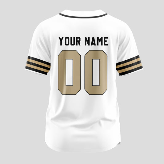 New Orleans Saints Classic Baseball Jersey Customize Your Name & Number AZEMBJS000062