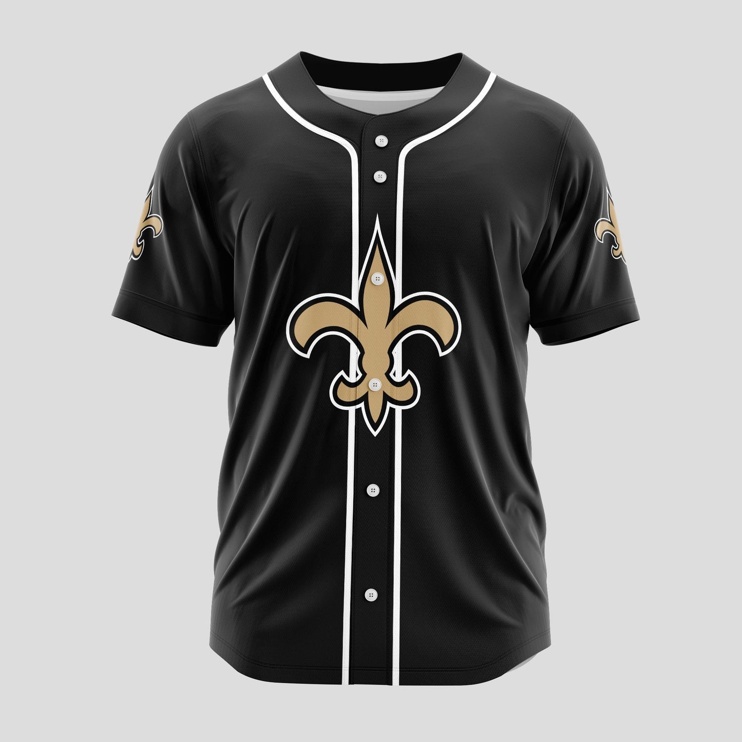 New Orleans Saints Classic Baseball Jersey Customize Your Name & Number AZEMBJS000061