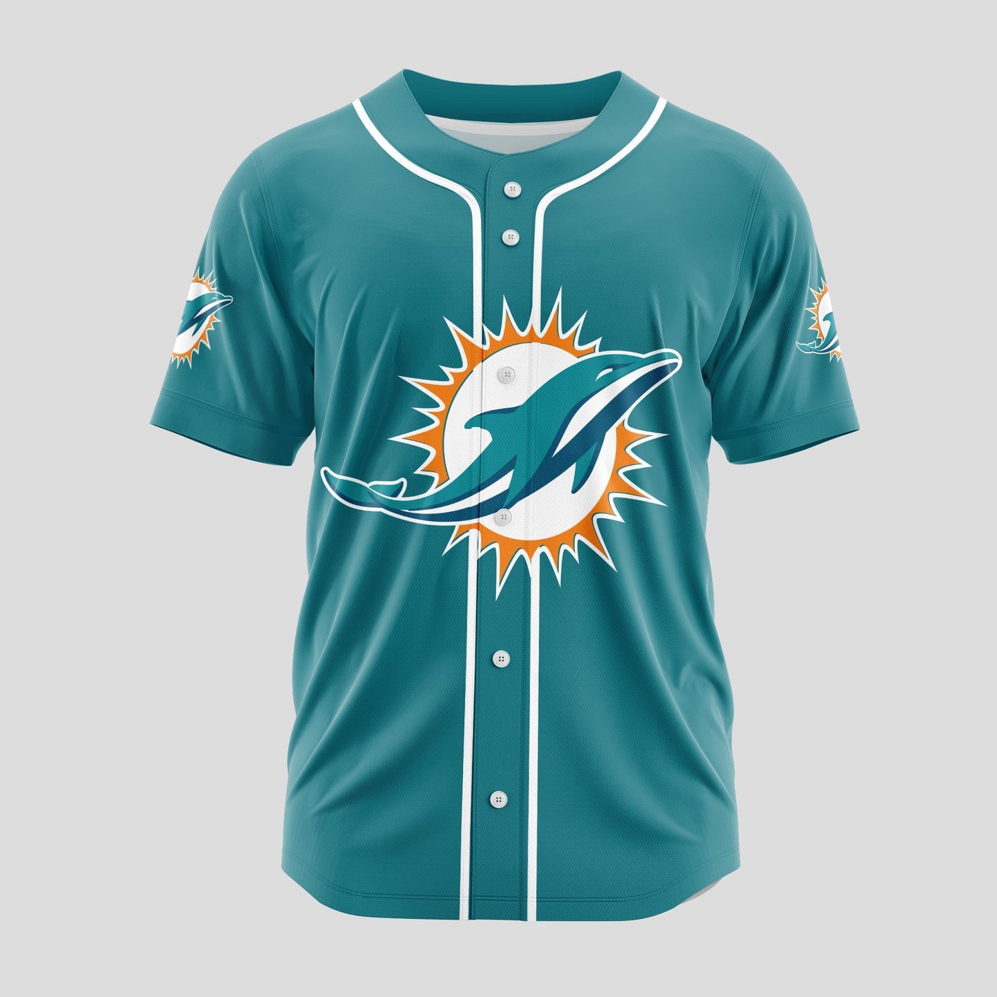 Miami Dolphins Classic Baseball Jersey Customize Your Name & Number AZEMBJS000065