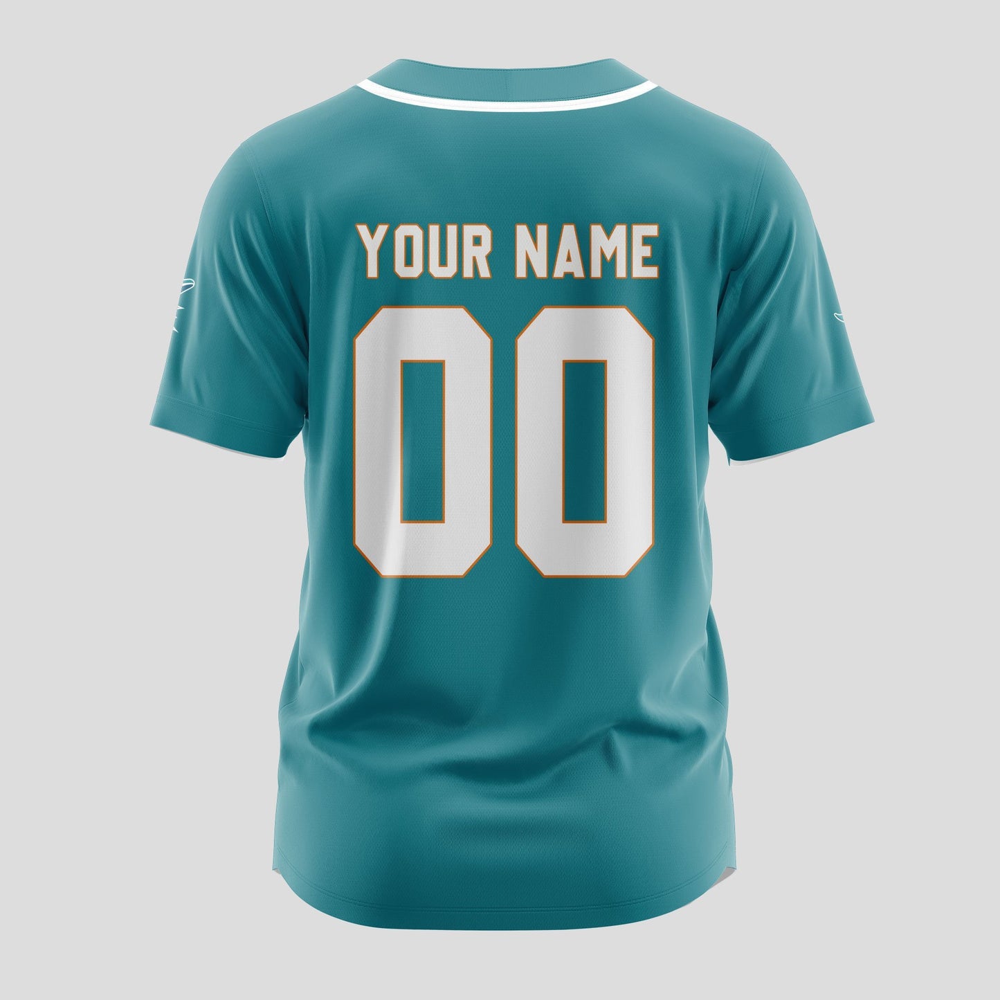Miami Dolphins Classic Baseball Jersey Customize Your Name & Number AZEMBJS000065