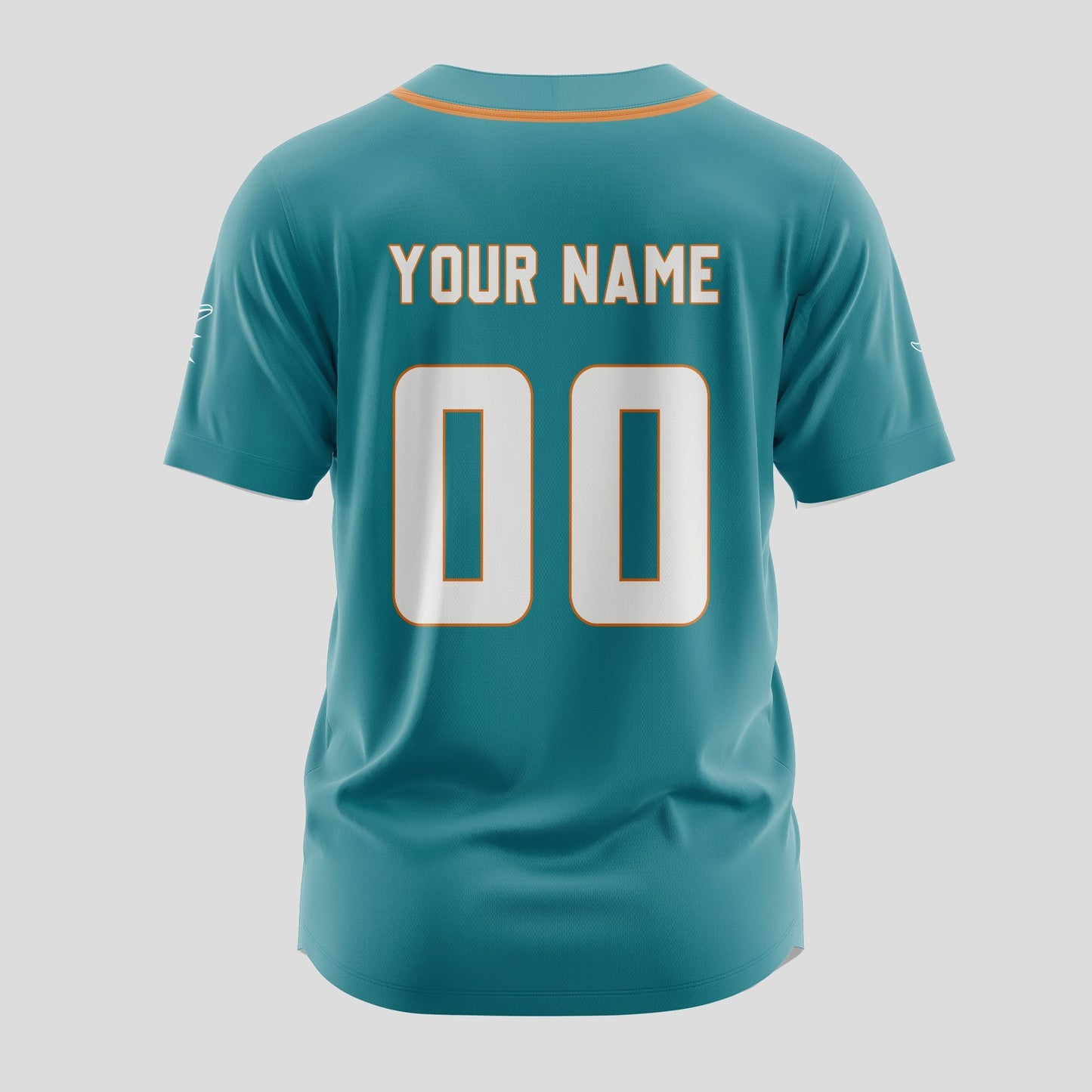 Miami Dolphins Classic Baseball Jersey Customize Your Name & Number AZEMBJS000063