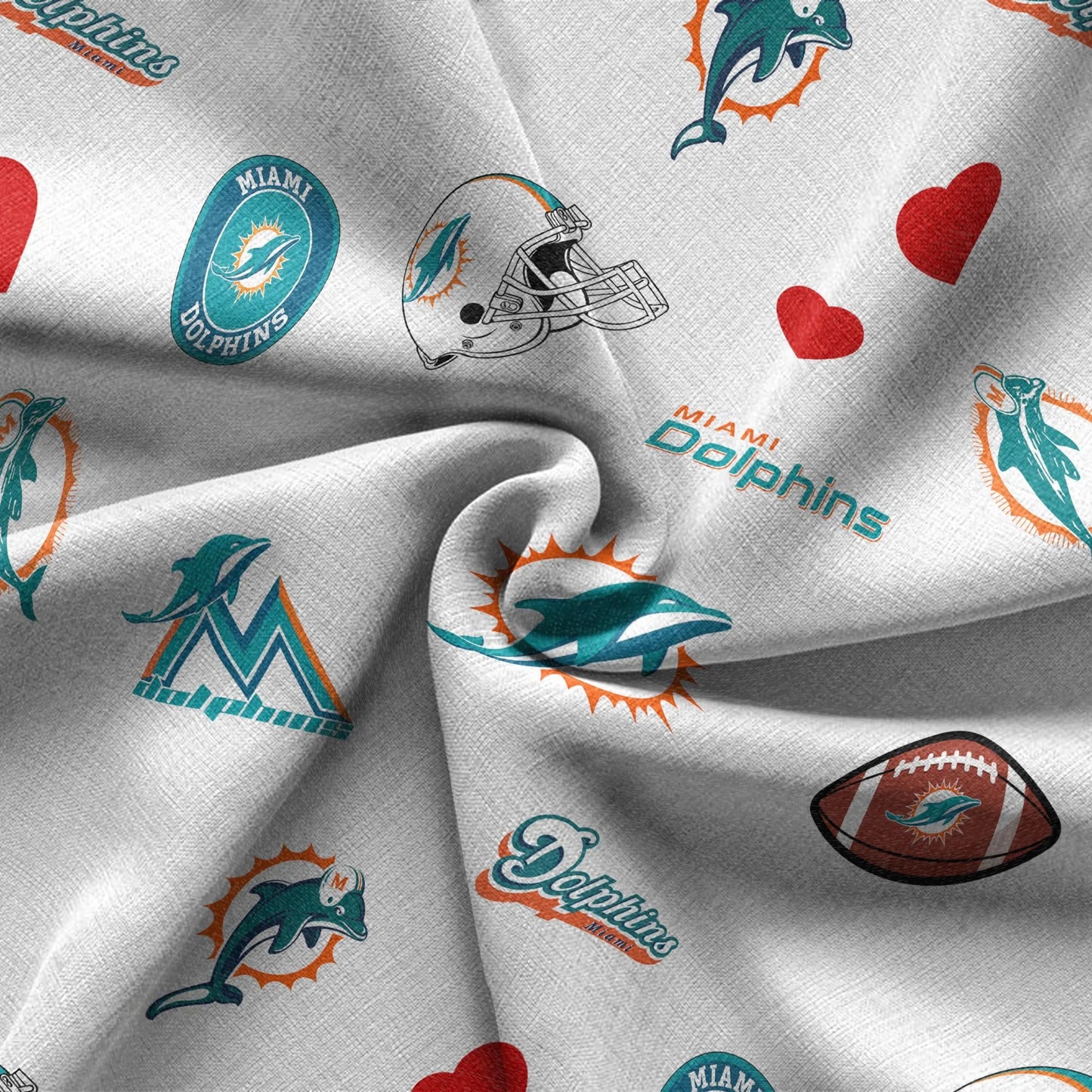 Miami Dolphins Personalized Hawaiian Shirt 100% Cotton AZBTCHW000022