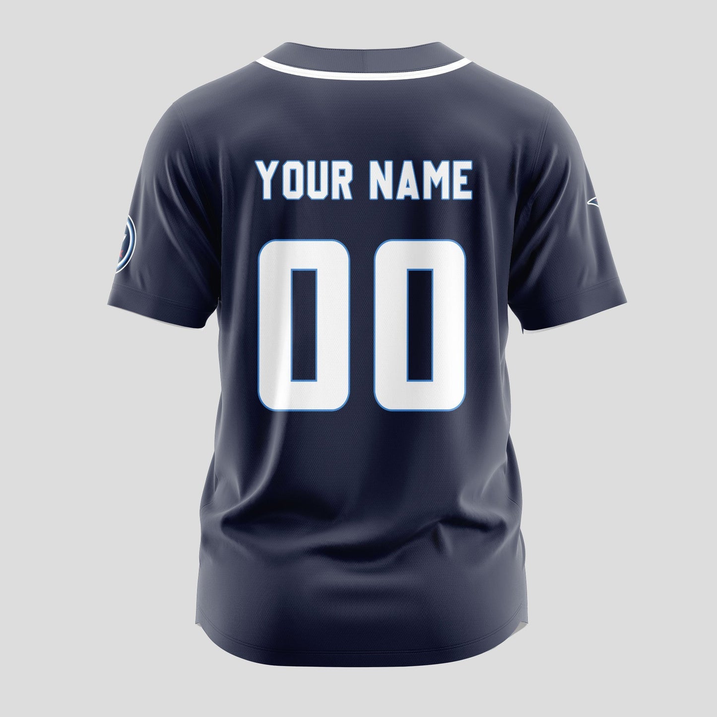 Tennessee Titans Classic Baseball Jersey Customize Your Name & Number AZEMBJS000070