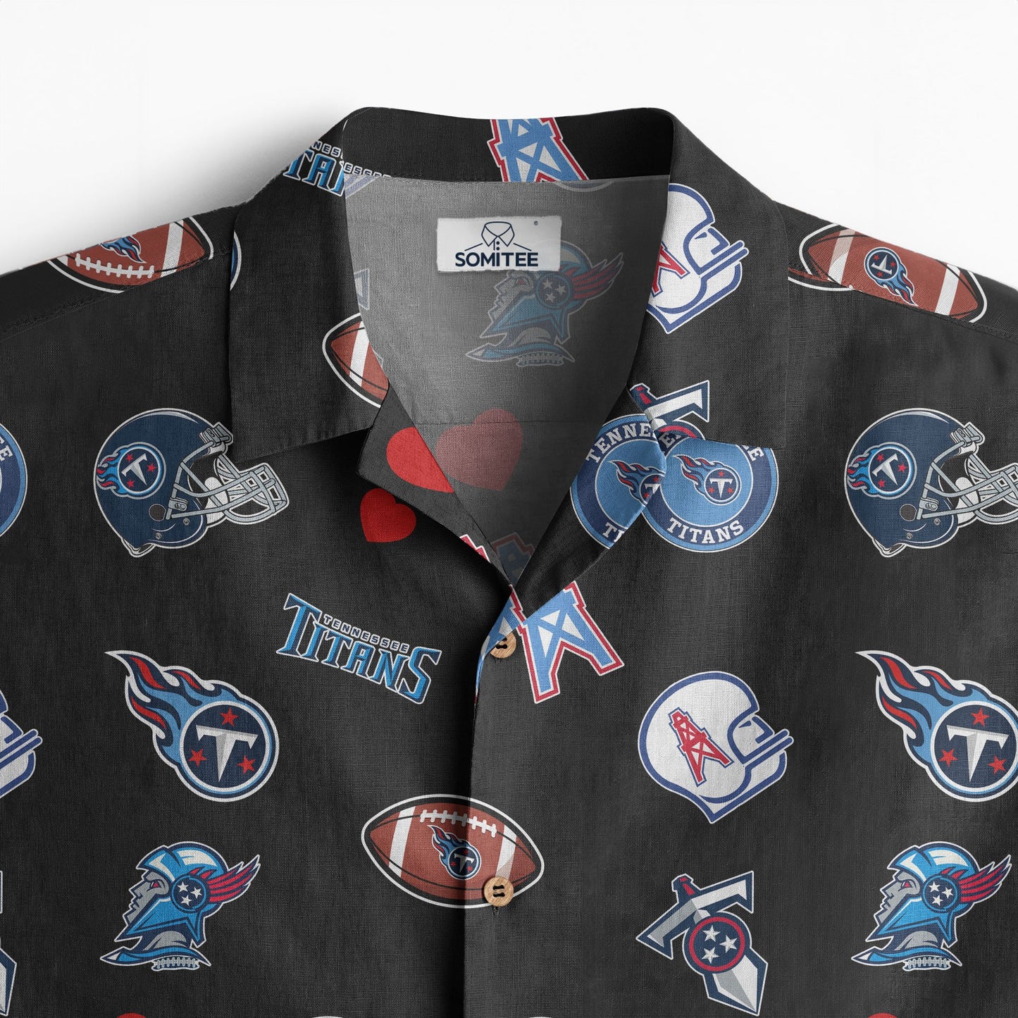 Tennessee Titans Personalized Hawaiian Shirt 100% Cotton AZBTCHW000025