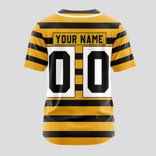 Pittsburgh Steelers Classic Baseball Jersey Customize Your Name & Number AZEMBJS000071