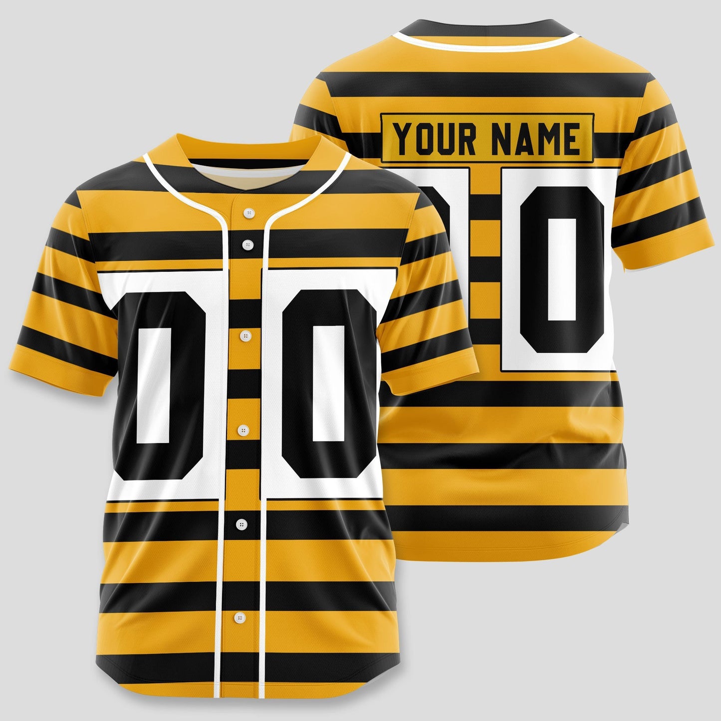 Pittsburgh Steelers Classic Baseball Jersey Customize Your Name & Number AZEMBJS000071