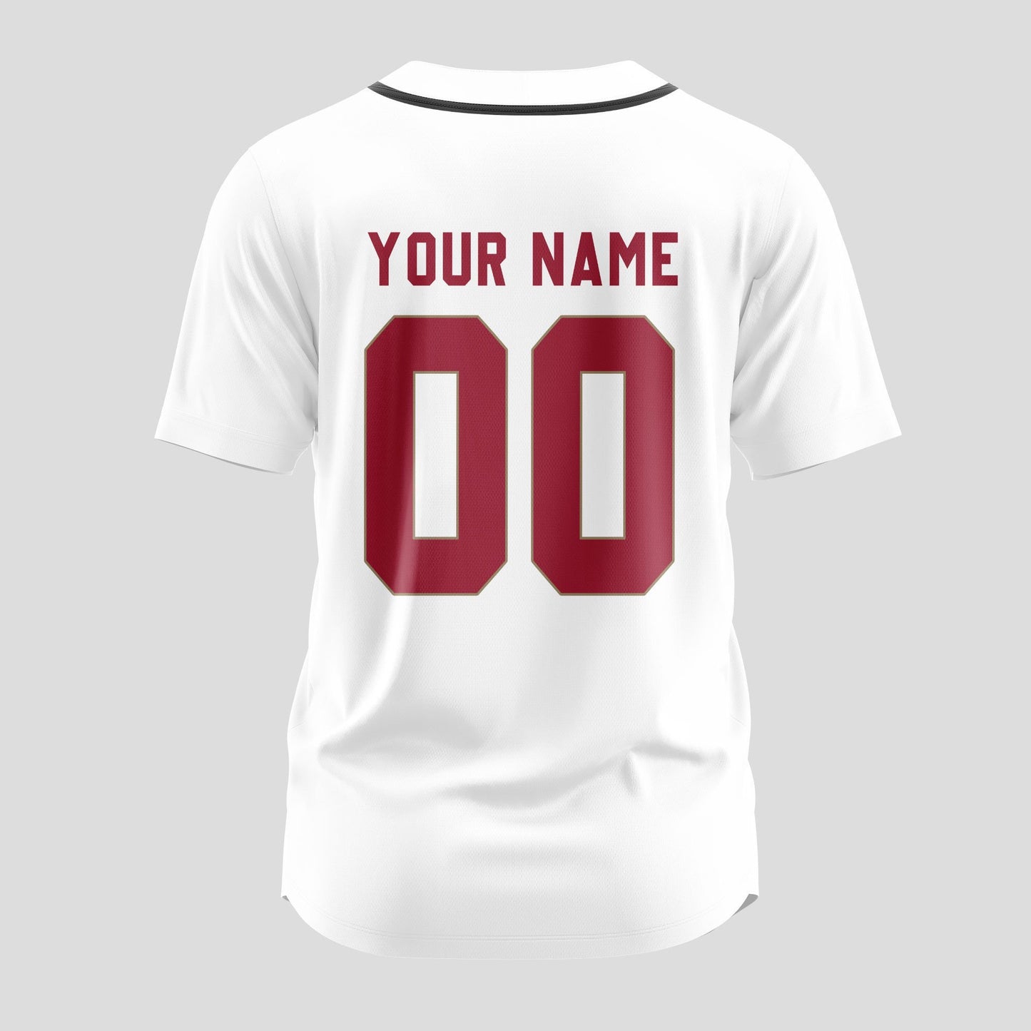 San Francisco 49ers Classic Baseball Jersey Customize Your Name & Number AZEMBJS000079